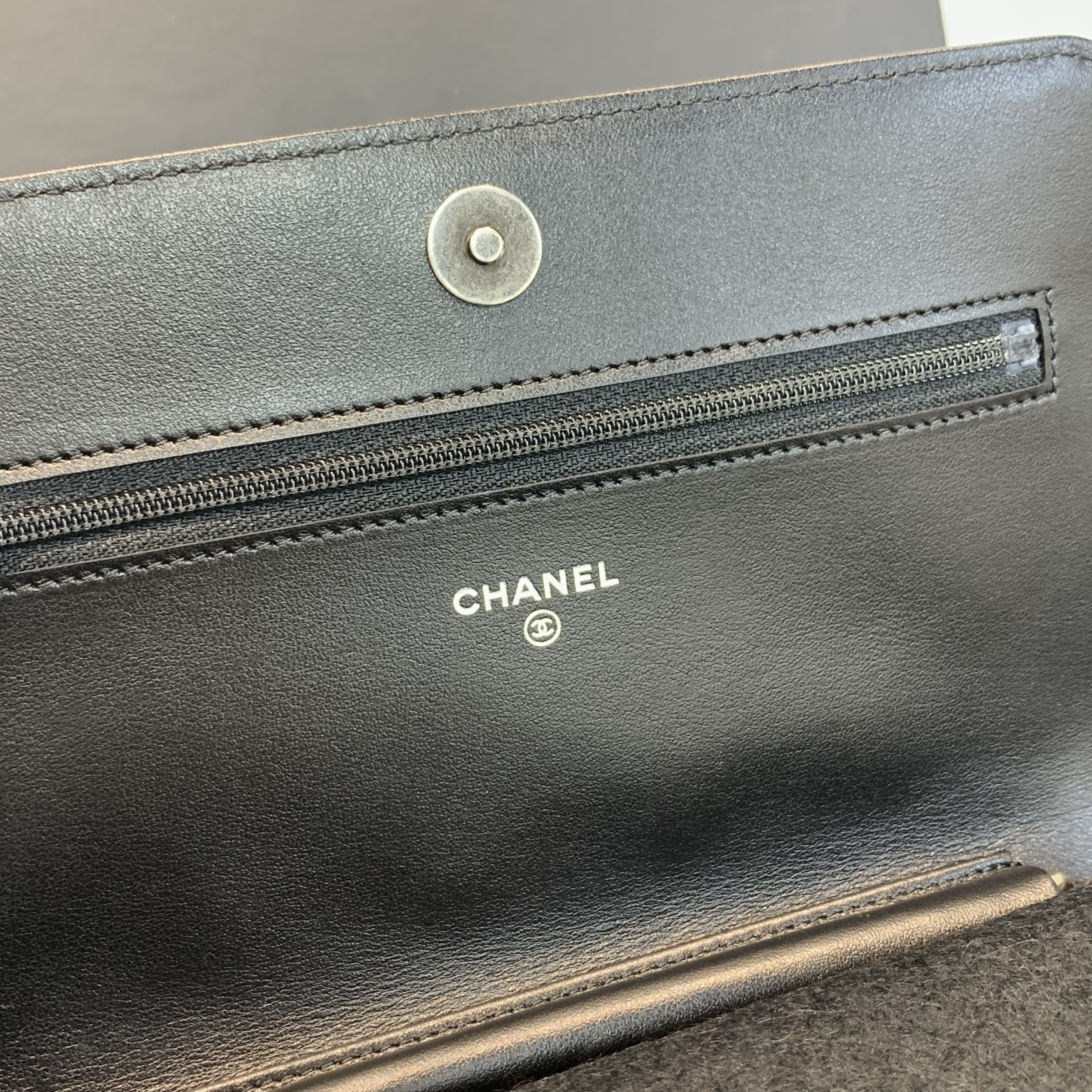 CHANEL經典熱賣款❤️‍🔥Leboy woc 黑色銀扣