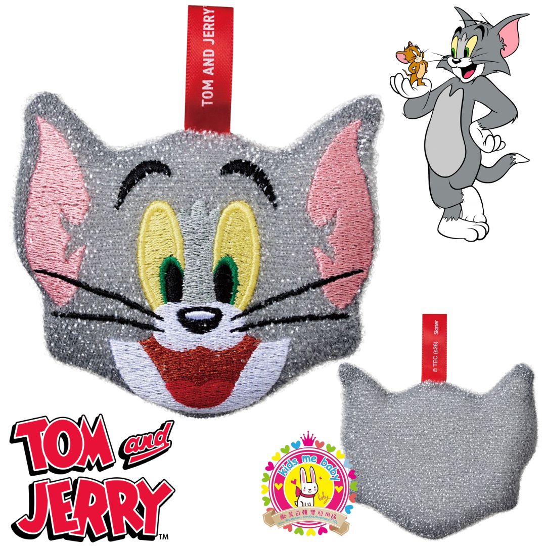 Tom & Jerry 湯姆貓與傑利鼠 Tom 閃亮廚房清潔海綿 ⏰ 預購商品 - 歡迎查詢到貨期 ⏰