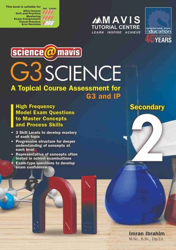 Secondary 2 Science Topical Course Assessment for G3 and IP