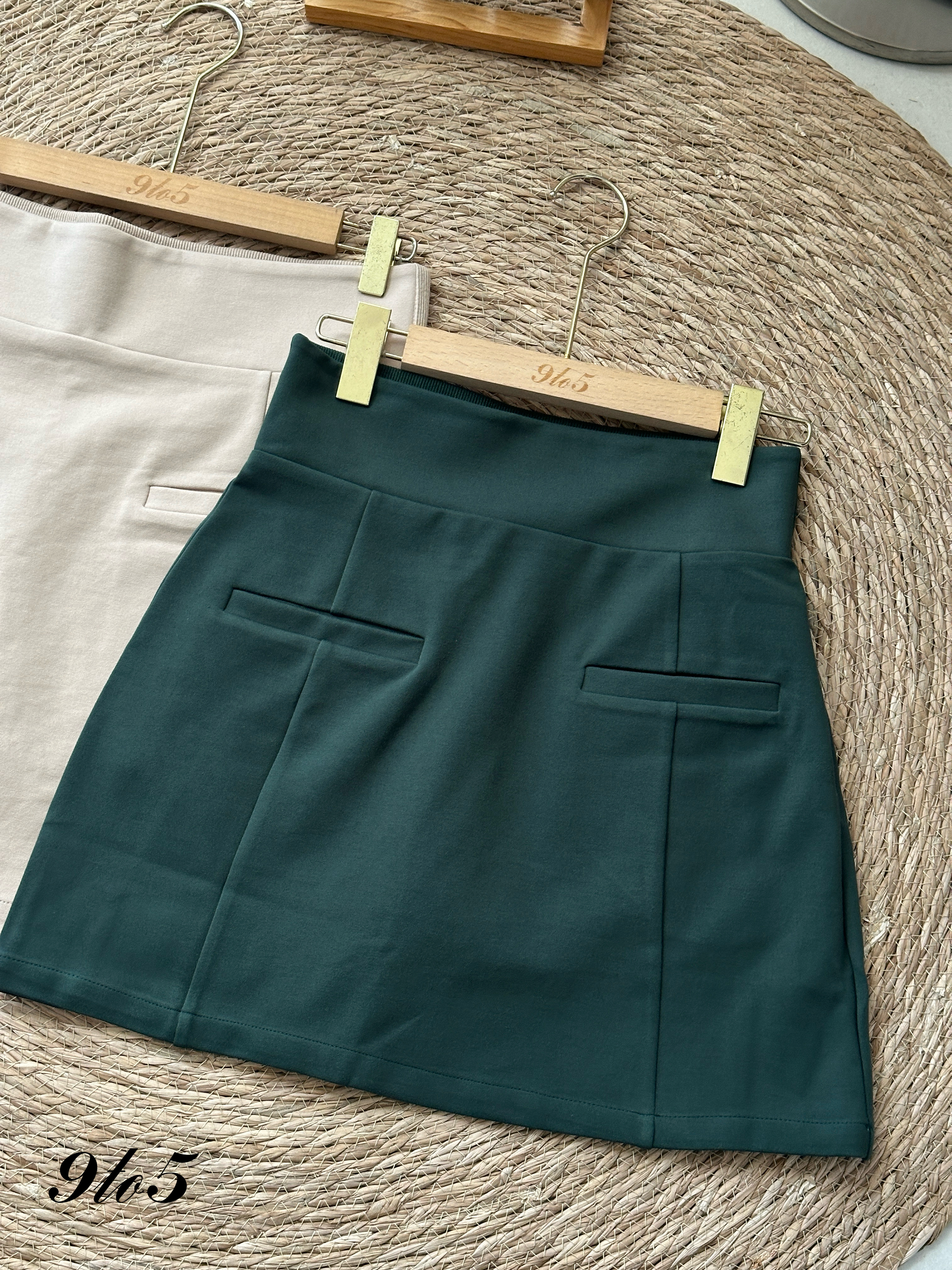 S1793 A Line Short Skirt - 4 Colors