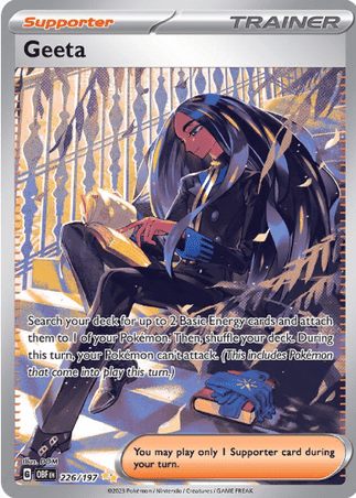 Pokemon TCG Obsidian Flames - Geeta-226/197