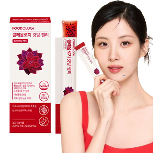 韓國Foodology Coleology Cutting Jelly 植物減脂速纖果凍條 一盒10條