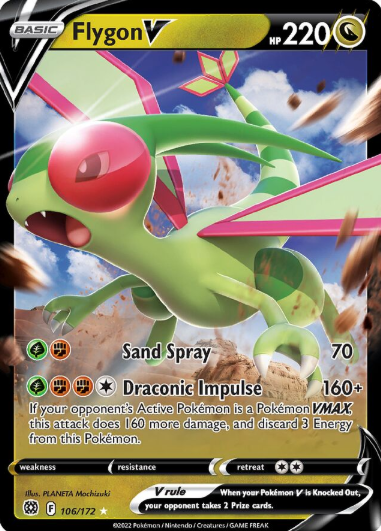 Pokemon TCG Brilliant Stars - Flygon V-106/172