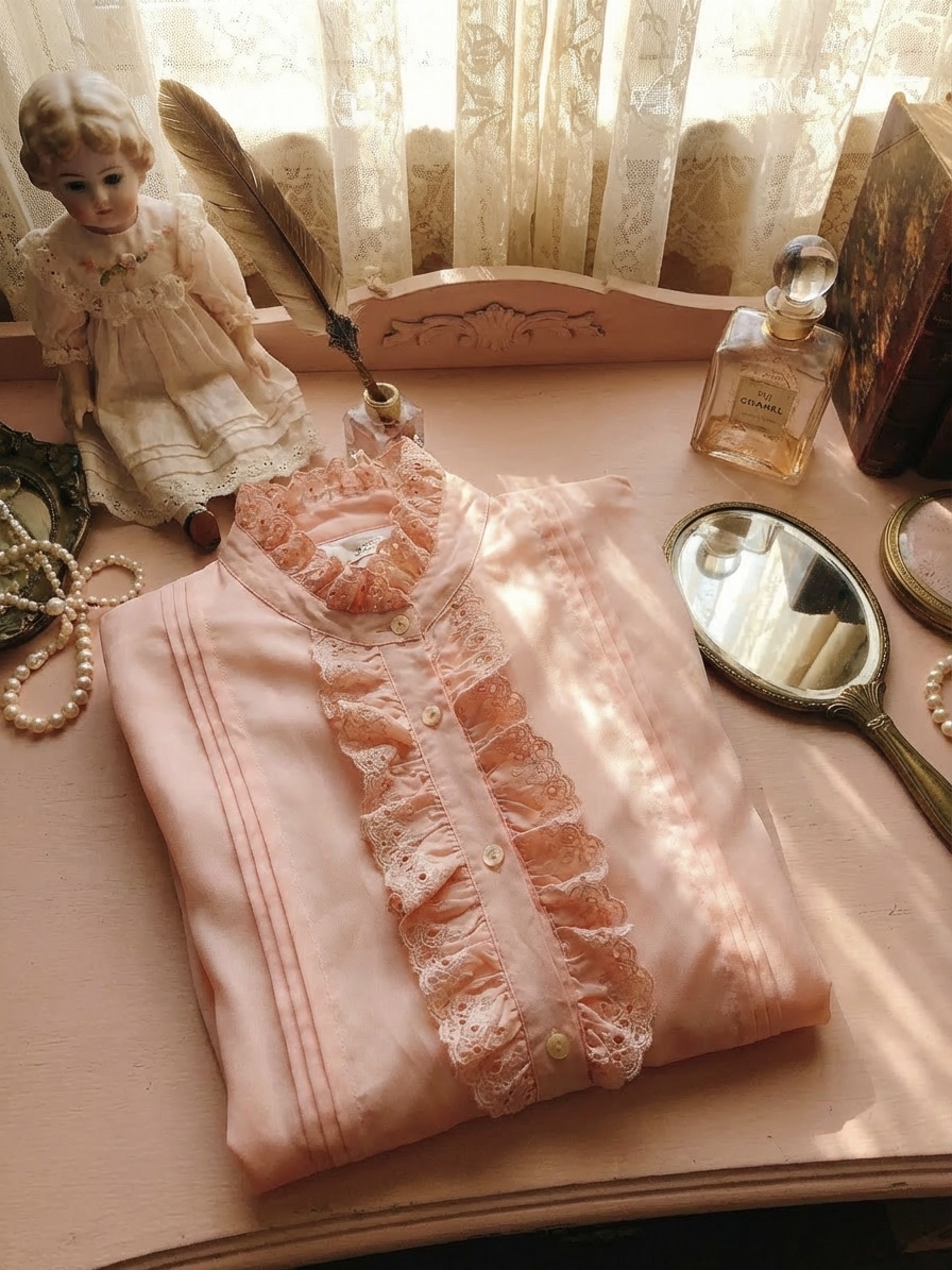 日本製通花刺繡蛋糕紙公主禮服