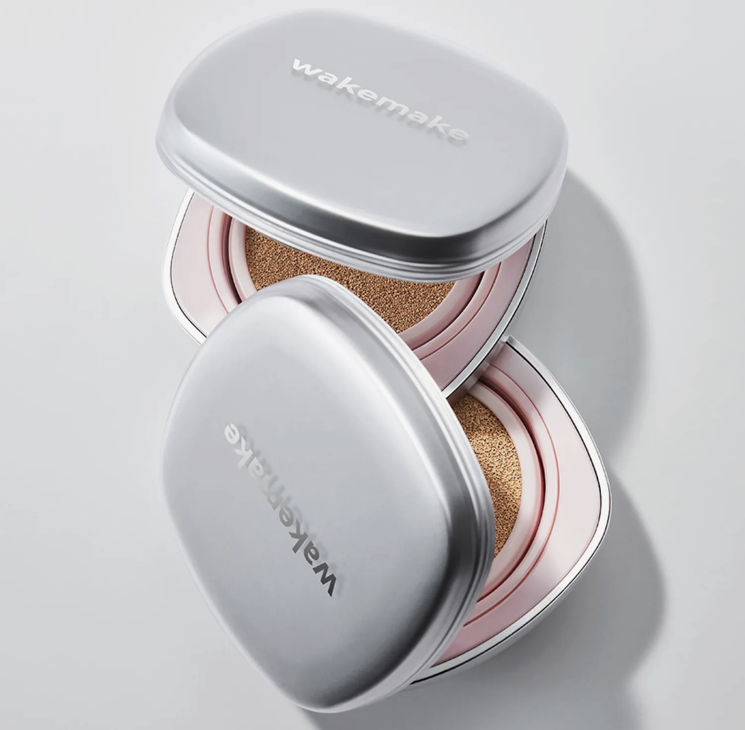 韓國 WAKEMAKE x Hello Kitty 柔焦貼膚 持久遮瑕氣墊｜Skin Perfecting Cover Cushion