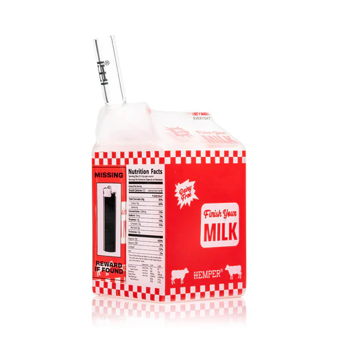 [Pre-order] Weedies Milk Carton Bong | HEMPER