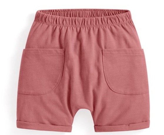 竹節棉口袋短褲-Baby