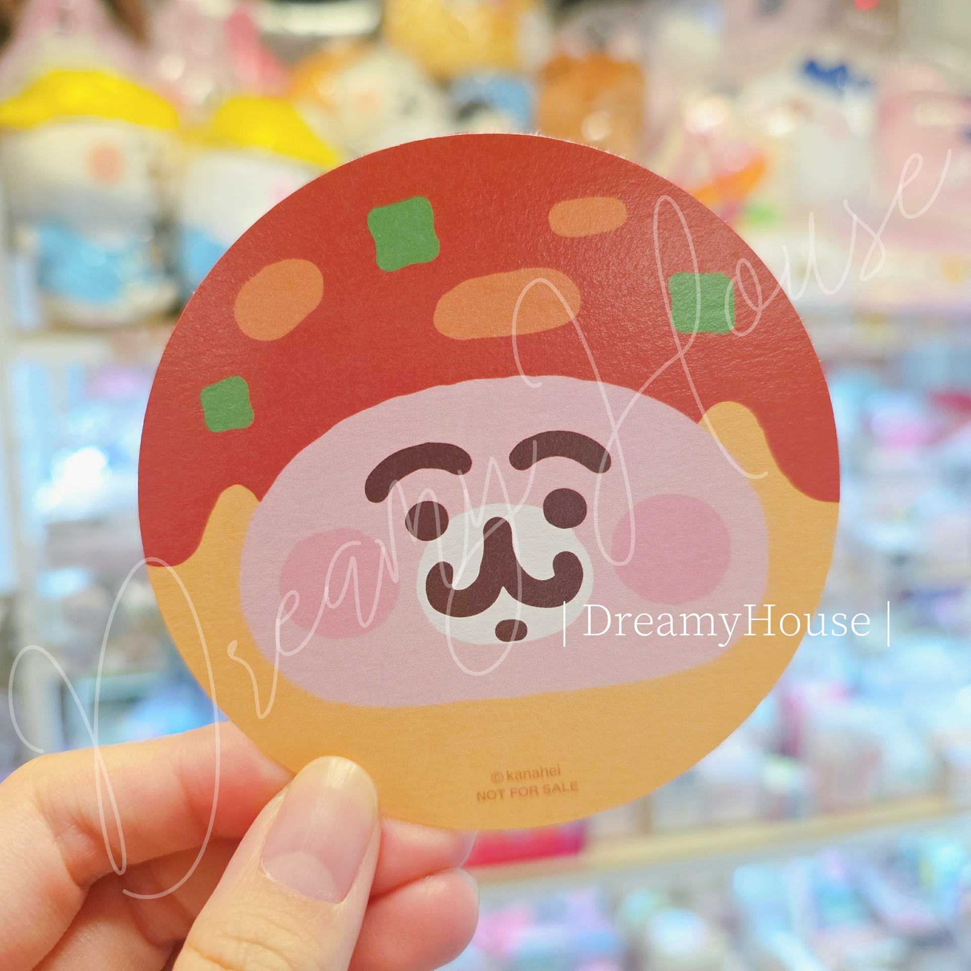 日本 kanahei KIDDYLAND 大阪梅田店 10週年記念 章魚燒系列 紙杯墊