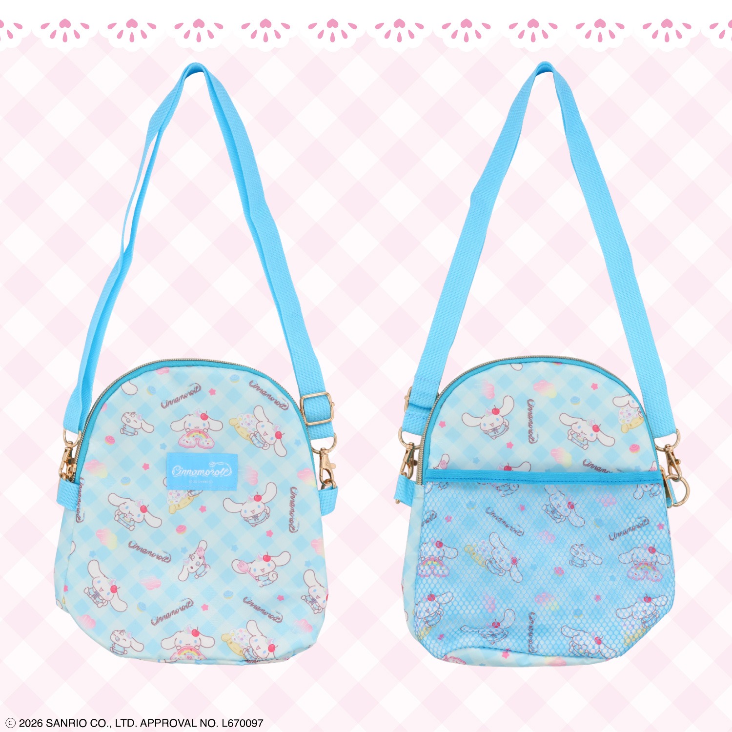 🌸 【預訂】Sanrio Lunch Series-Lunch Shoulder Bag