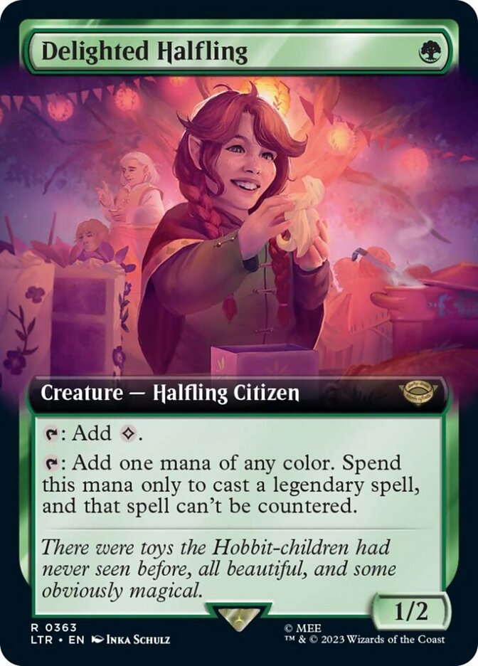 Delighted Halfling [LTR-363] [EN]
