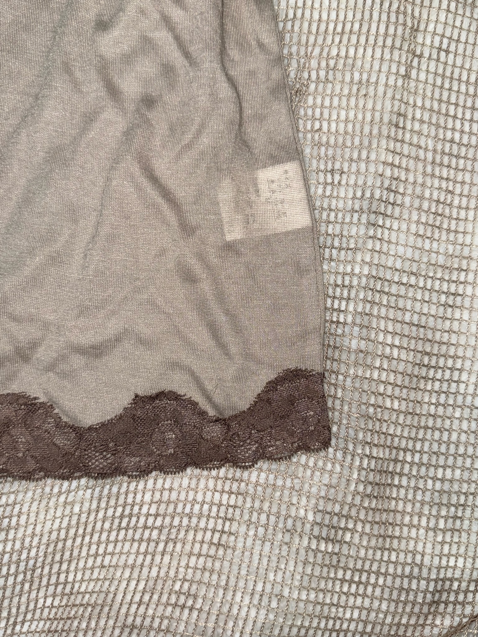 2000s Camisole with Flower Appliqué 