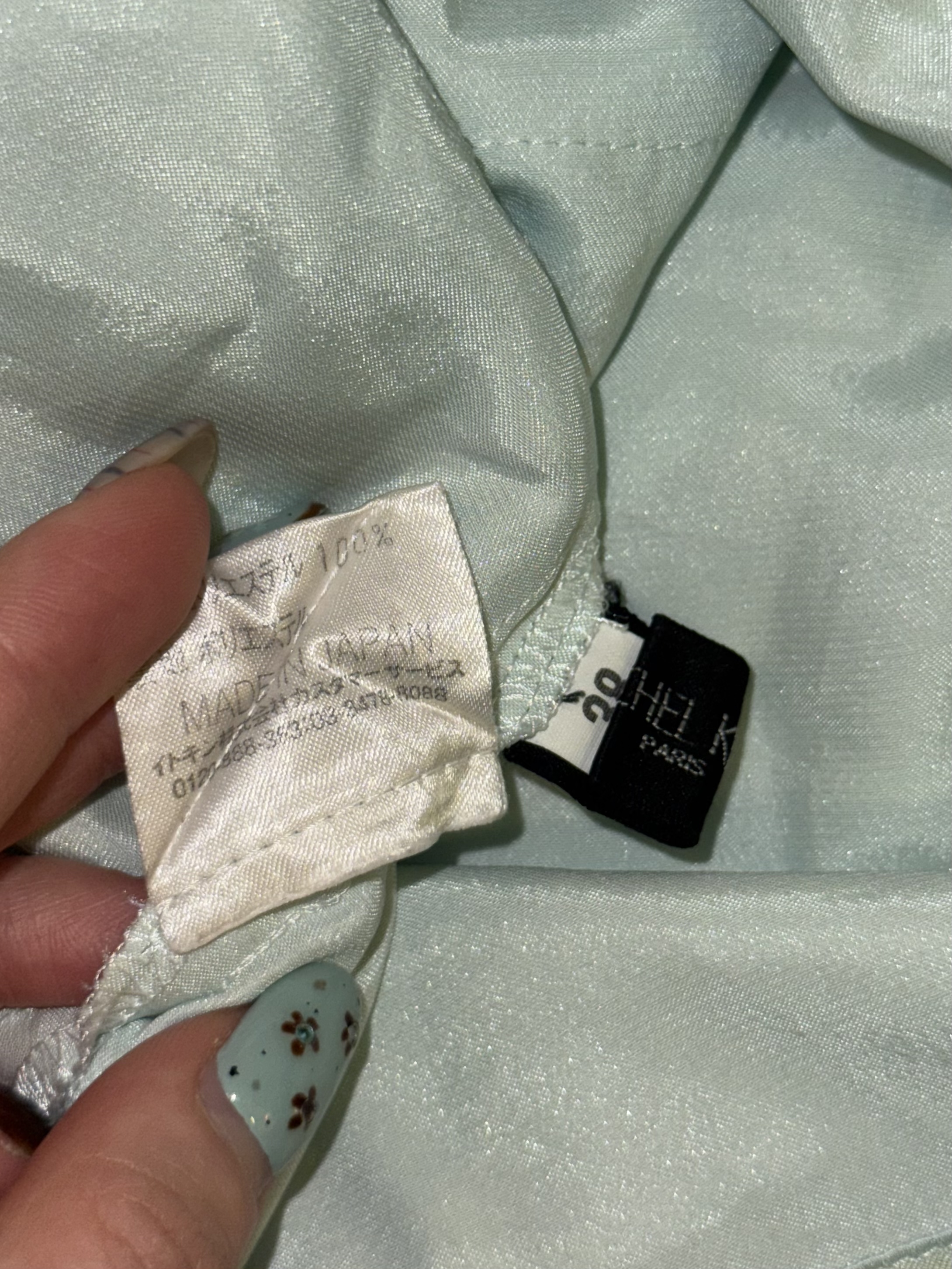 Water Blue Ruffle Layered Vest