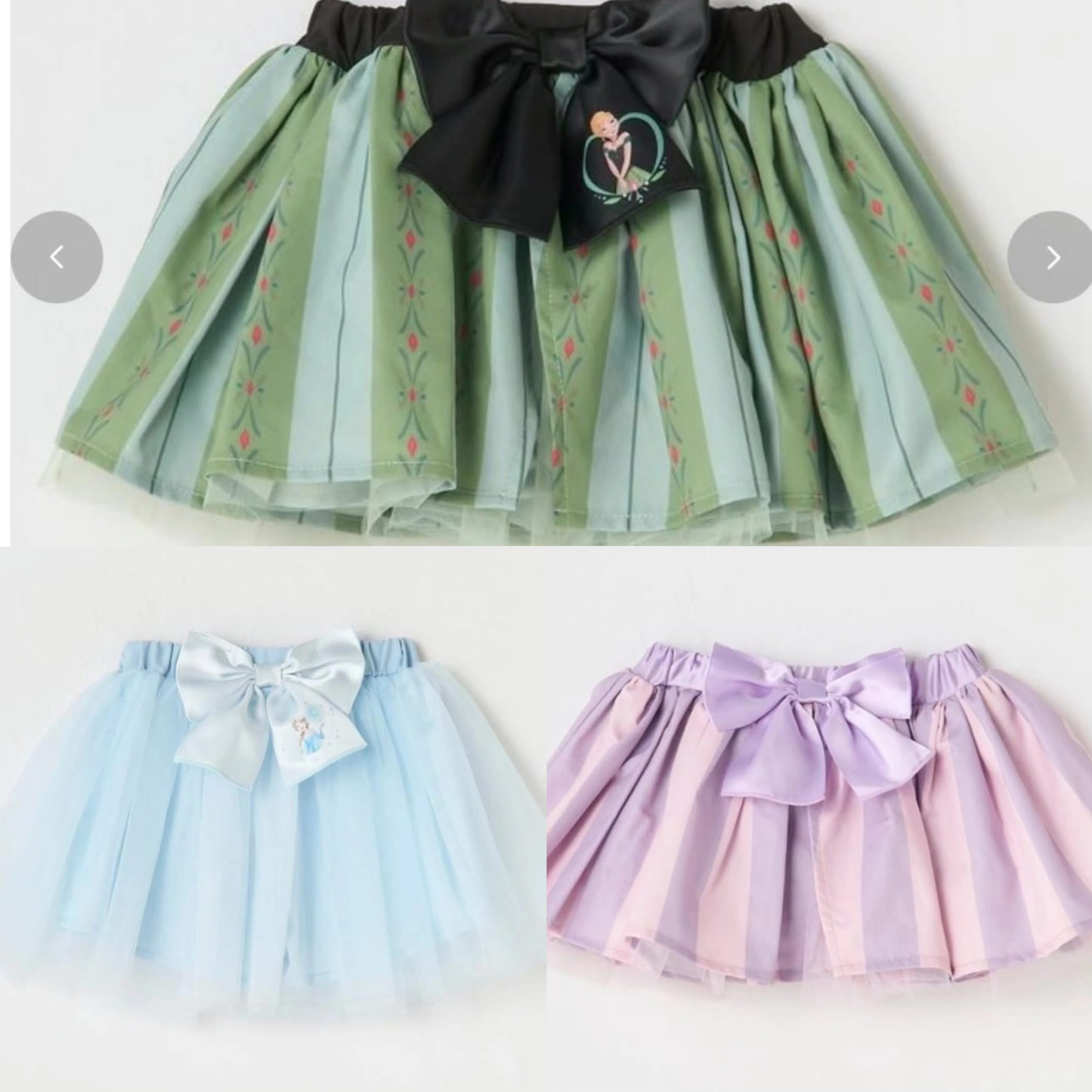 ▫️現貨▫️Cottoli Disney公主半截裙Anna/Elsa/長髮公主