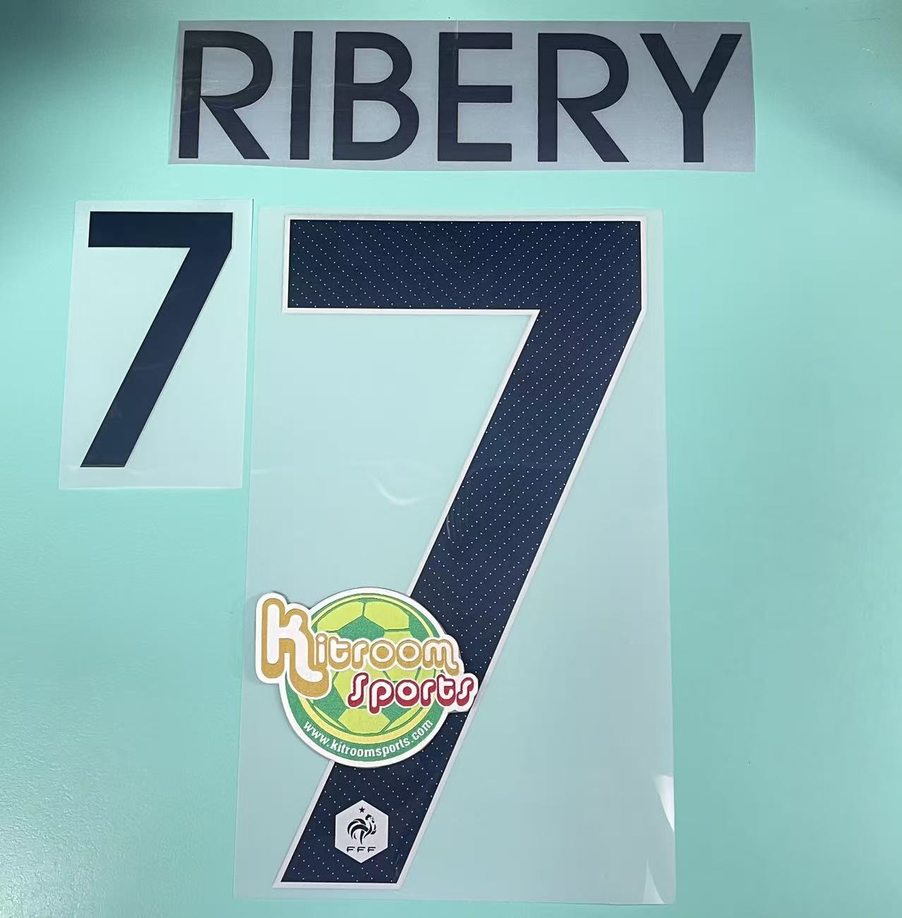 2014 France Away Nameset #7 RIBERY