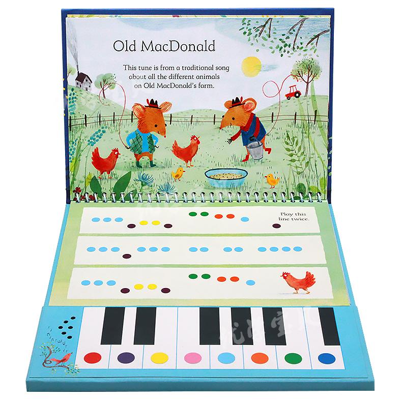 Usborne My First Keyboard Book 發聲書