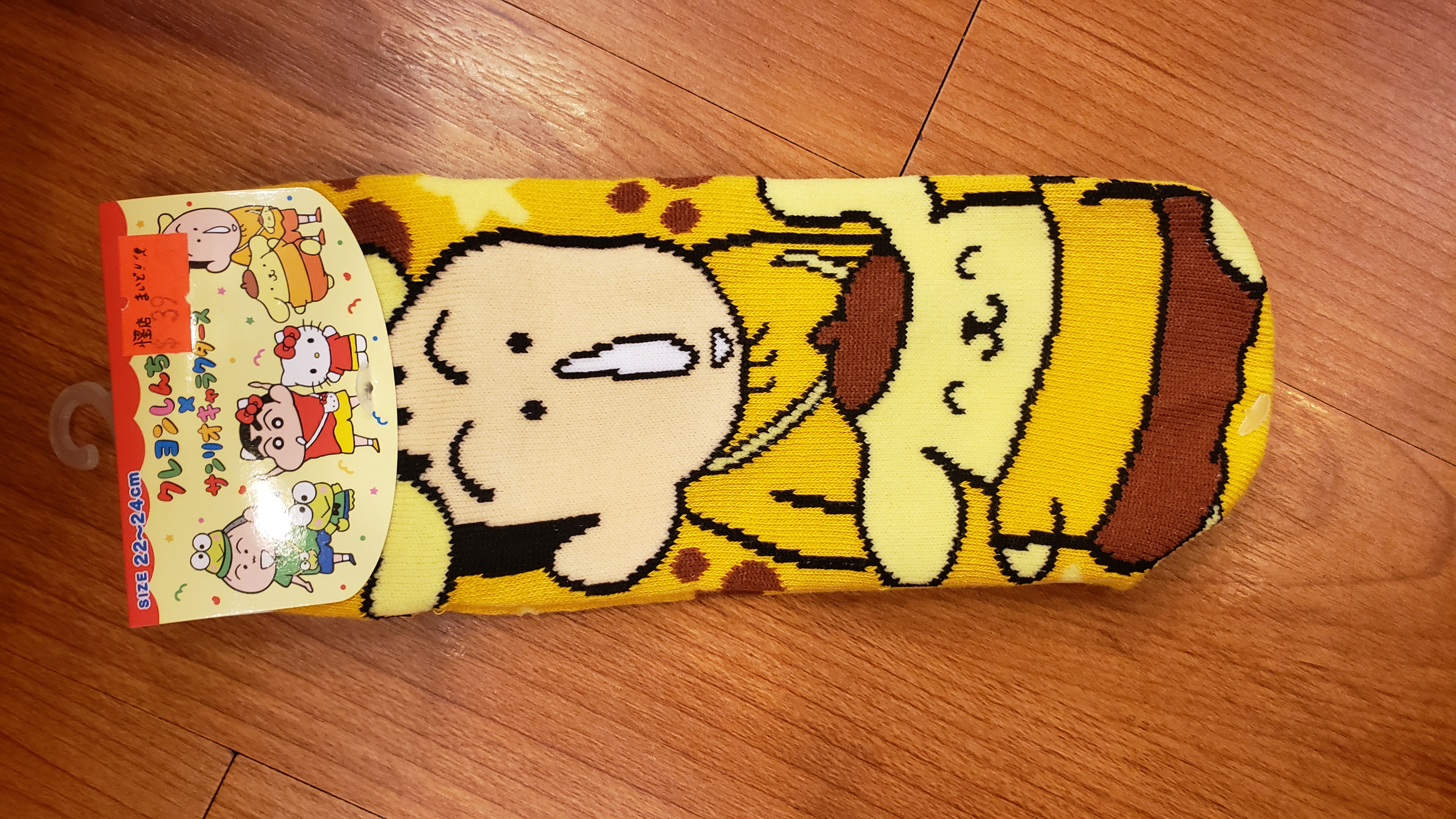 sanrio 襪（小新）