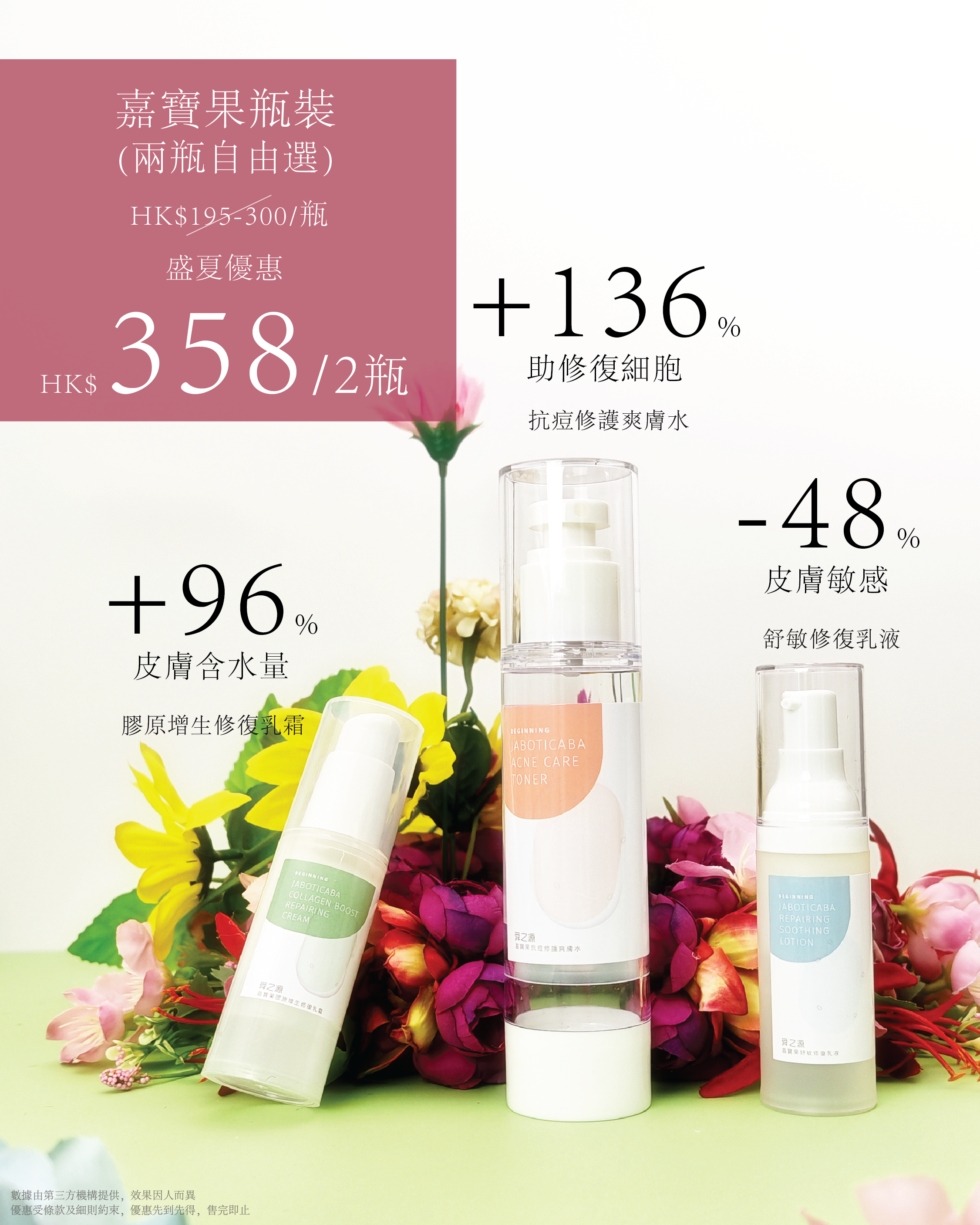 (兩支自由選) 嘉寶果護膚單品：抗痘修護膚爽膚水/膠原增生修復乳霜/舒敏修復乳液