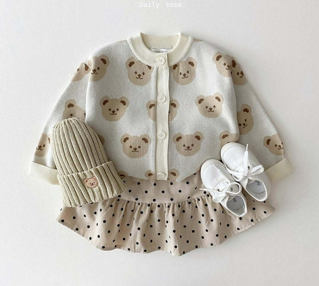 Dailybebe Cardigan - Bear
