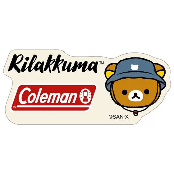 Coleman × 鬆弛熊 防水貼紙套裝（A款）