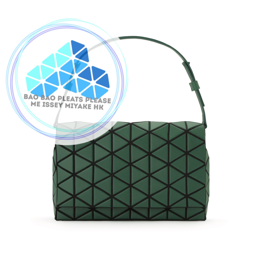 BAO BAO 啞皮復古翻蓋立體單肩斜孭兩用袋 Fossette crossbody /shoulder bag Large size 大尺寸