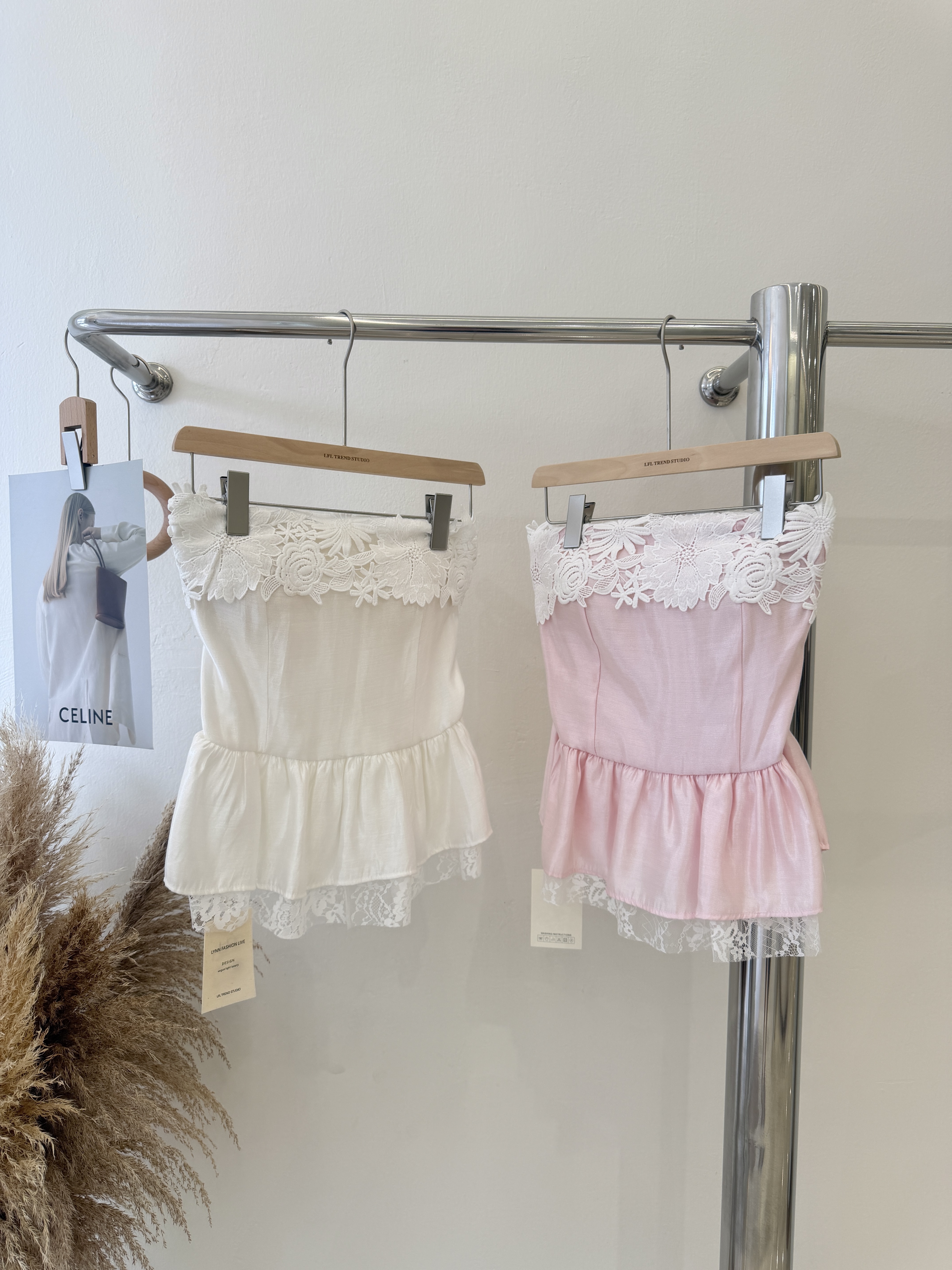 6075 蕾丝抹胸上衣