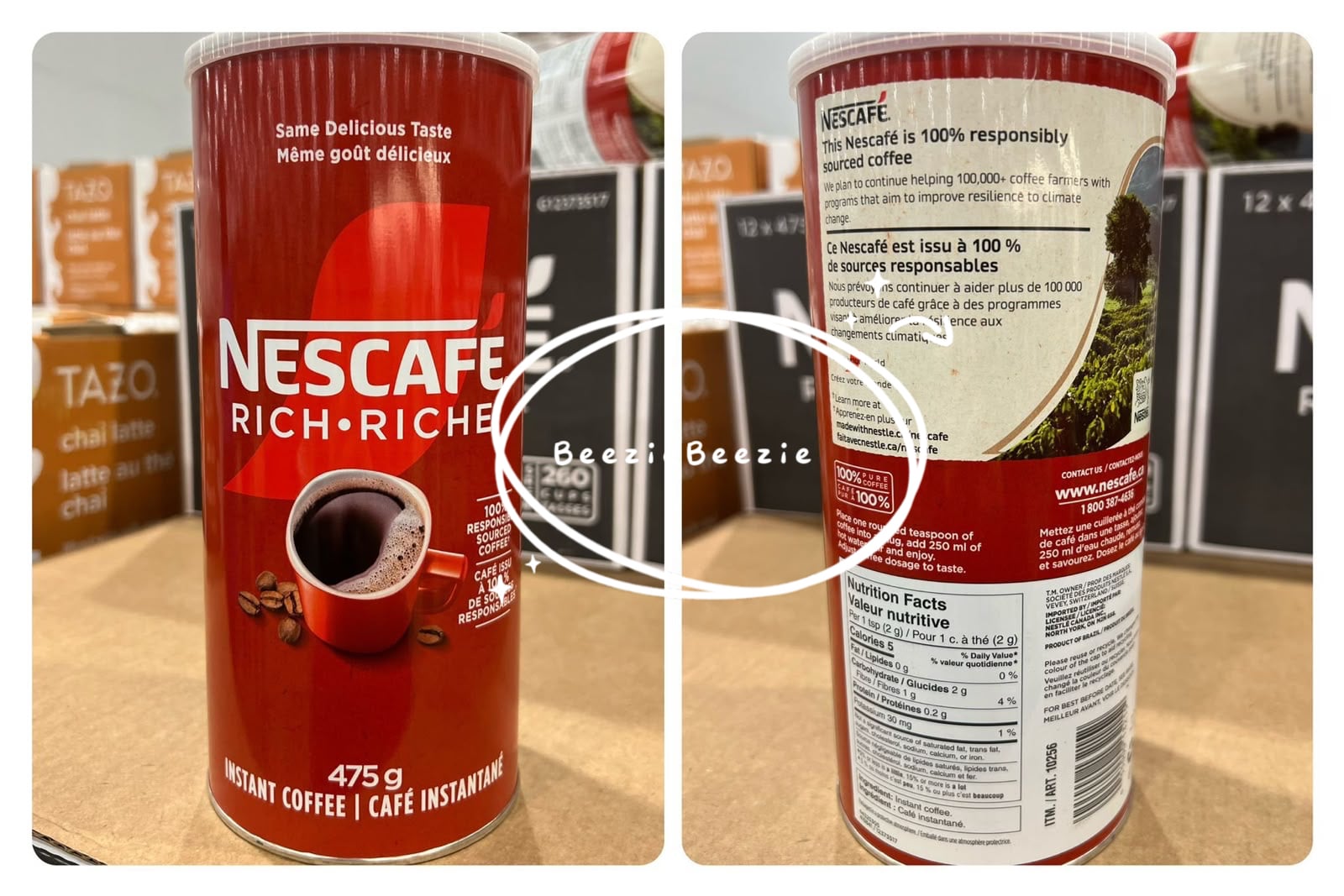 (預購 - 10月9日截單) Nescafe 即溶咖啡粉 (475g)