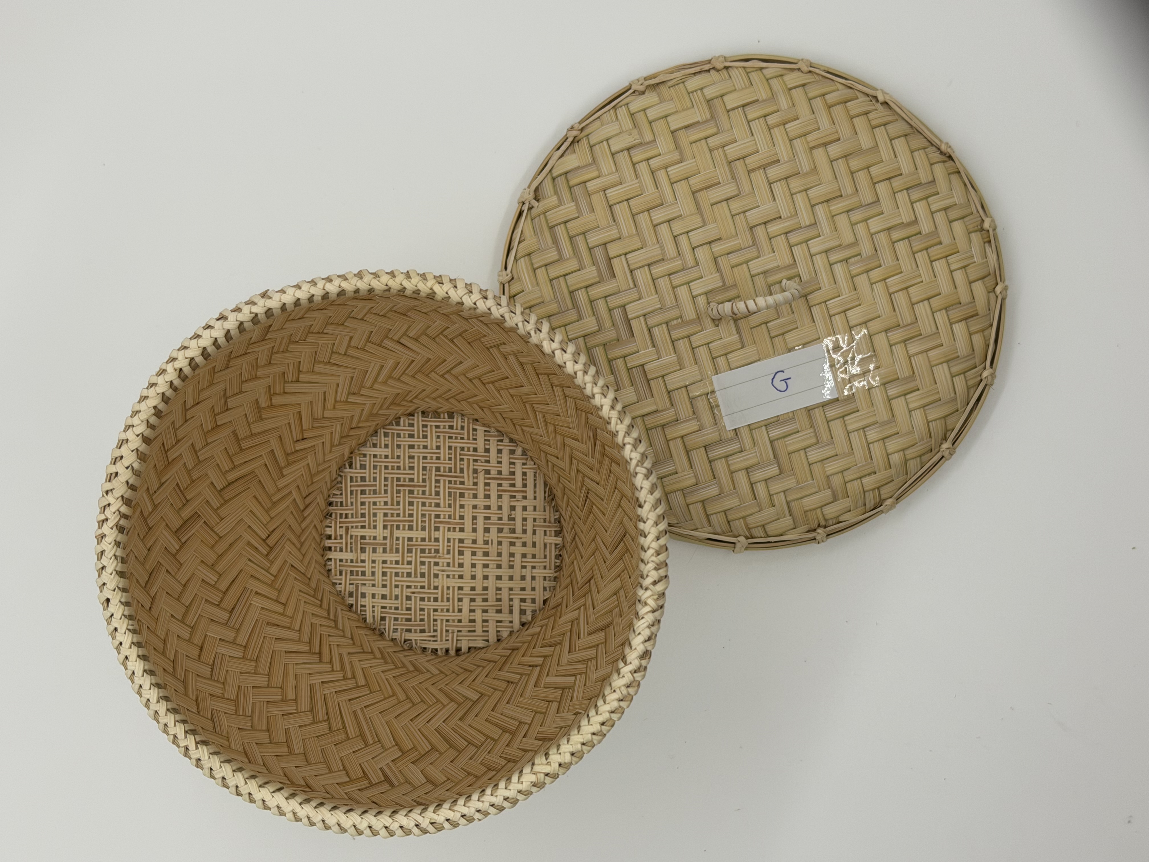 泰國品牌Chumchim Camp手工編織小竹蒸籠