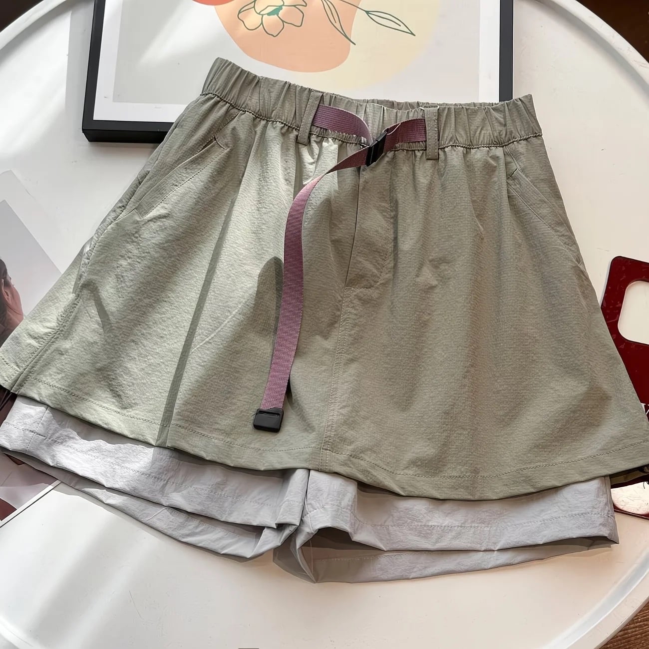 山系女裝防風防水裙褲