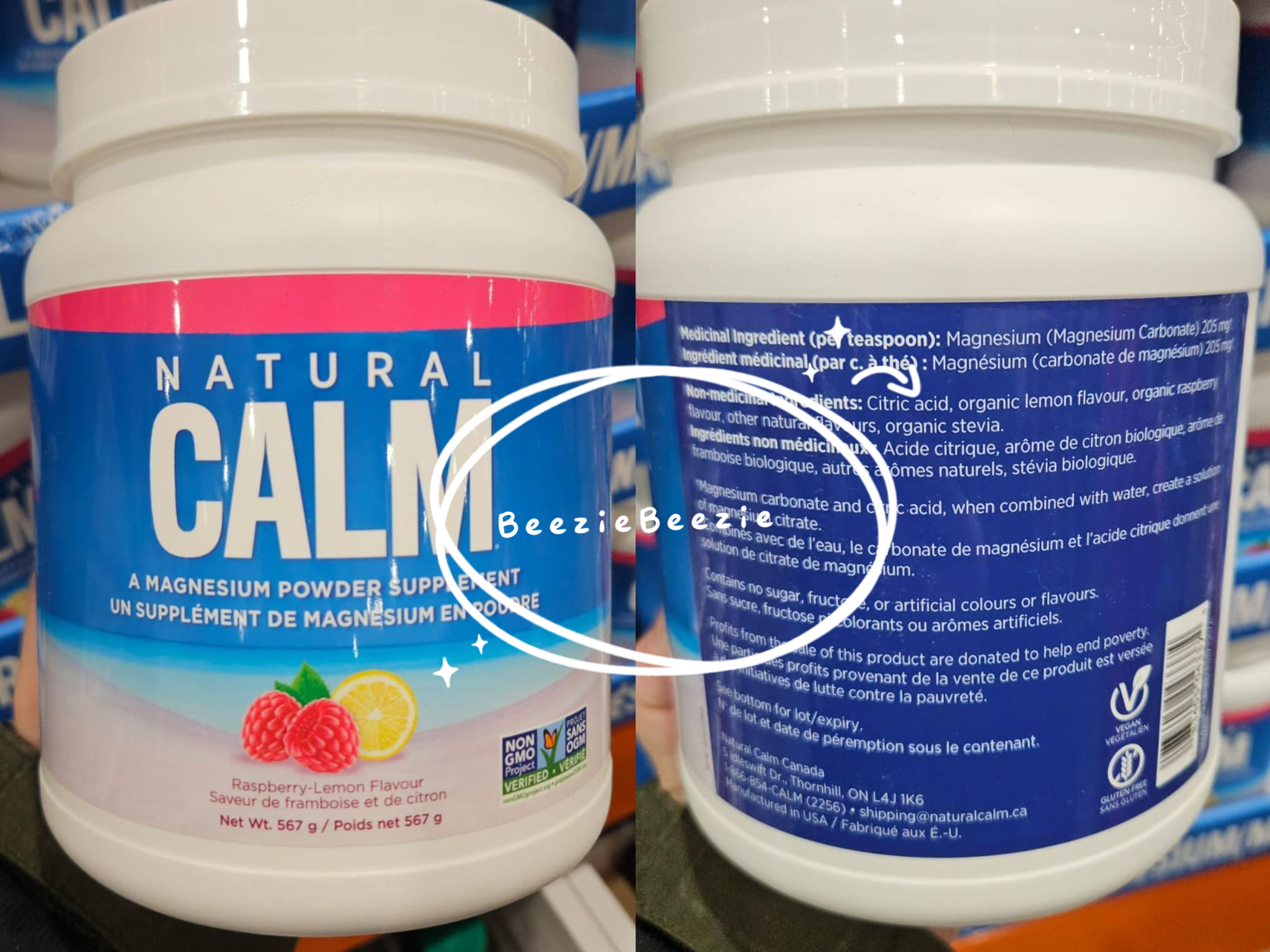 （預購 - 7月31 號截單） Natural Calm鎂補充粉 （567g)