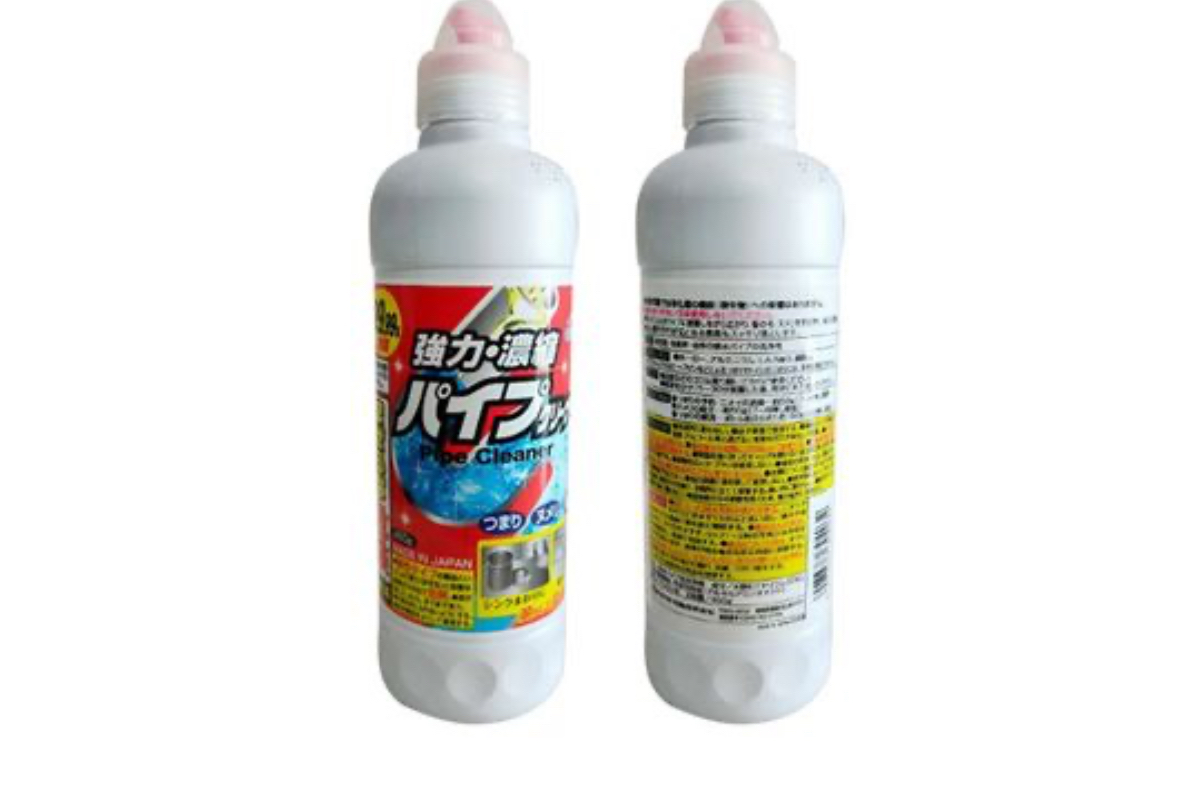 日本直送日本制  日本Rocket火箭石鹼-AWAS排水管去油污消臭濃縮凝膠清潔劑450g/瓶(鹽素系廚房衛浴水槽疏通/U型管道防堵塞淨味/免刷洗毛髮分解去黏液