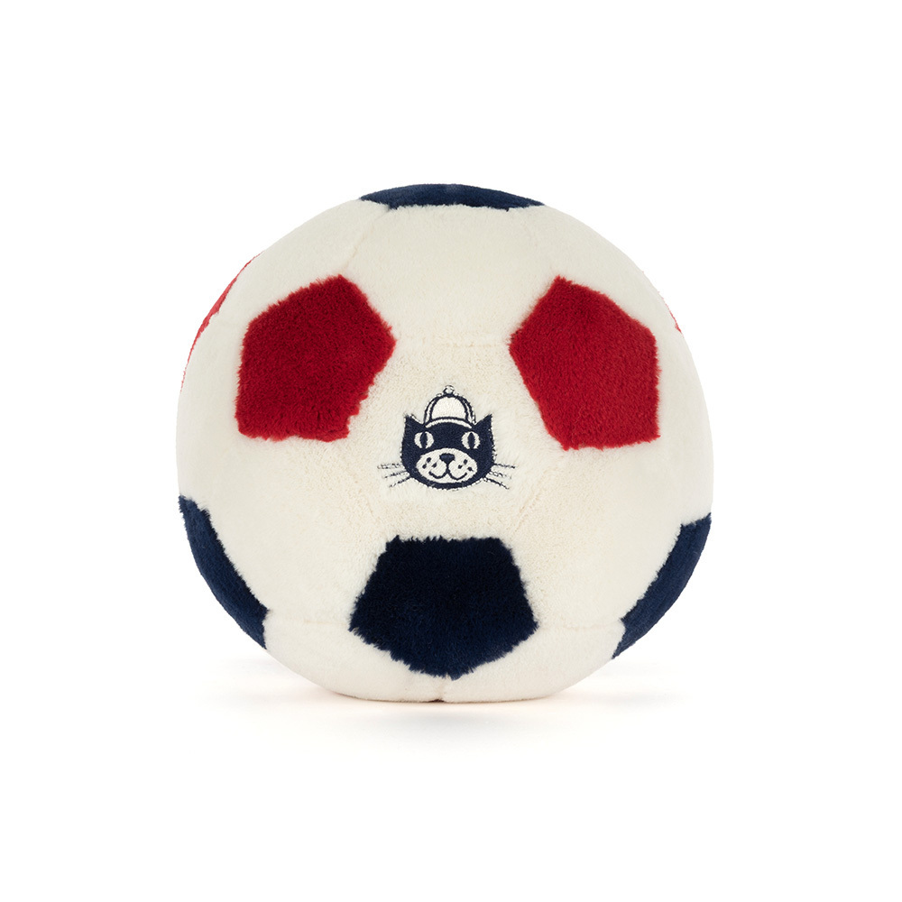 【2026世界盃限定】Jellycat Amuseables Soccer Ball 足球公仔 - 墨西哥/ 美國