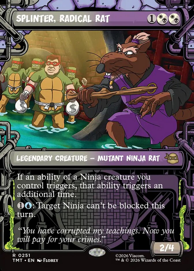 Splinter, Radical Rat [TMT-251] [EN]