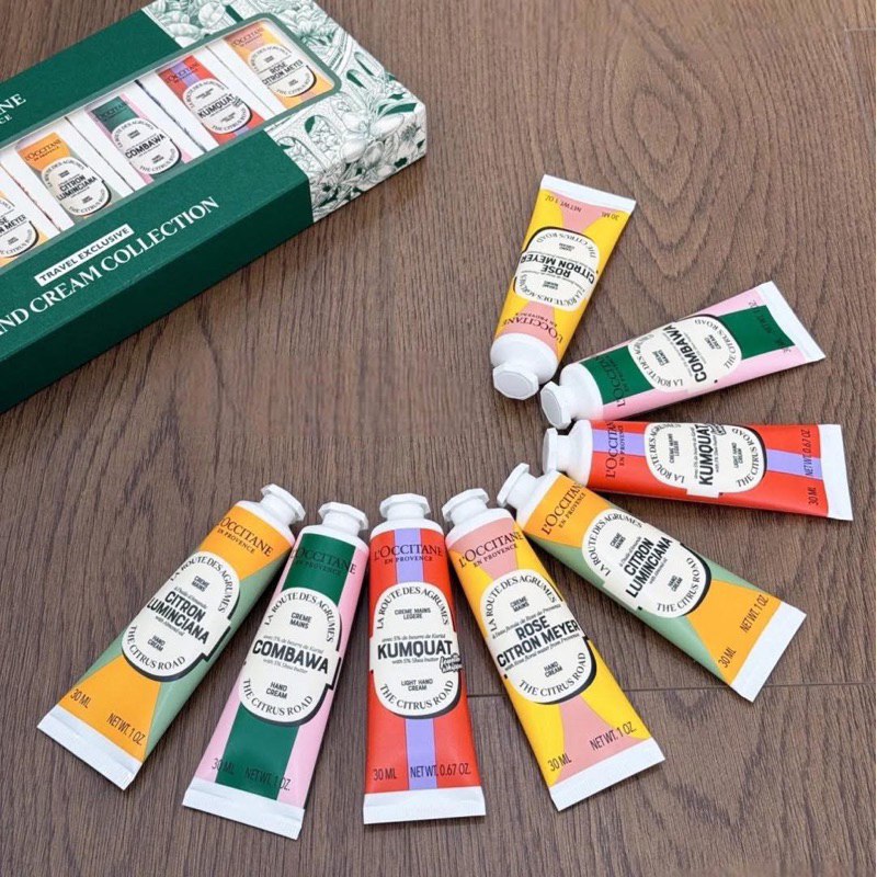 *✨2025年限定登場！L'OCCITANE年度最值得收藏禮盒✨L'OCCITANE「奇幻之旅」護手霜8支限量套裝（30ml *8) *