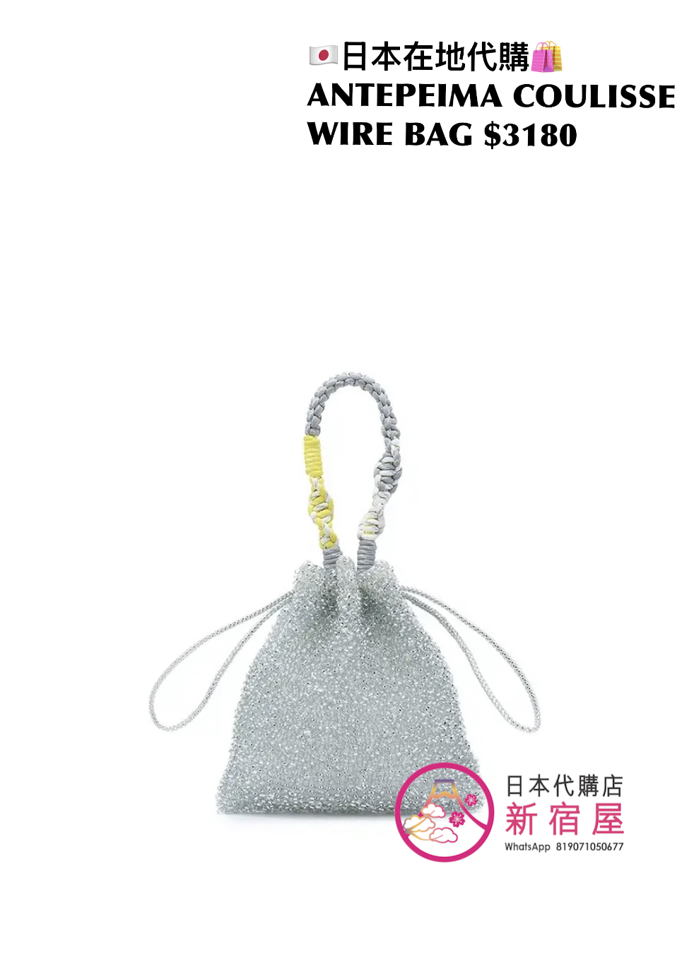 ANTEPRIMA COULISSE WIRE BAG