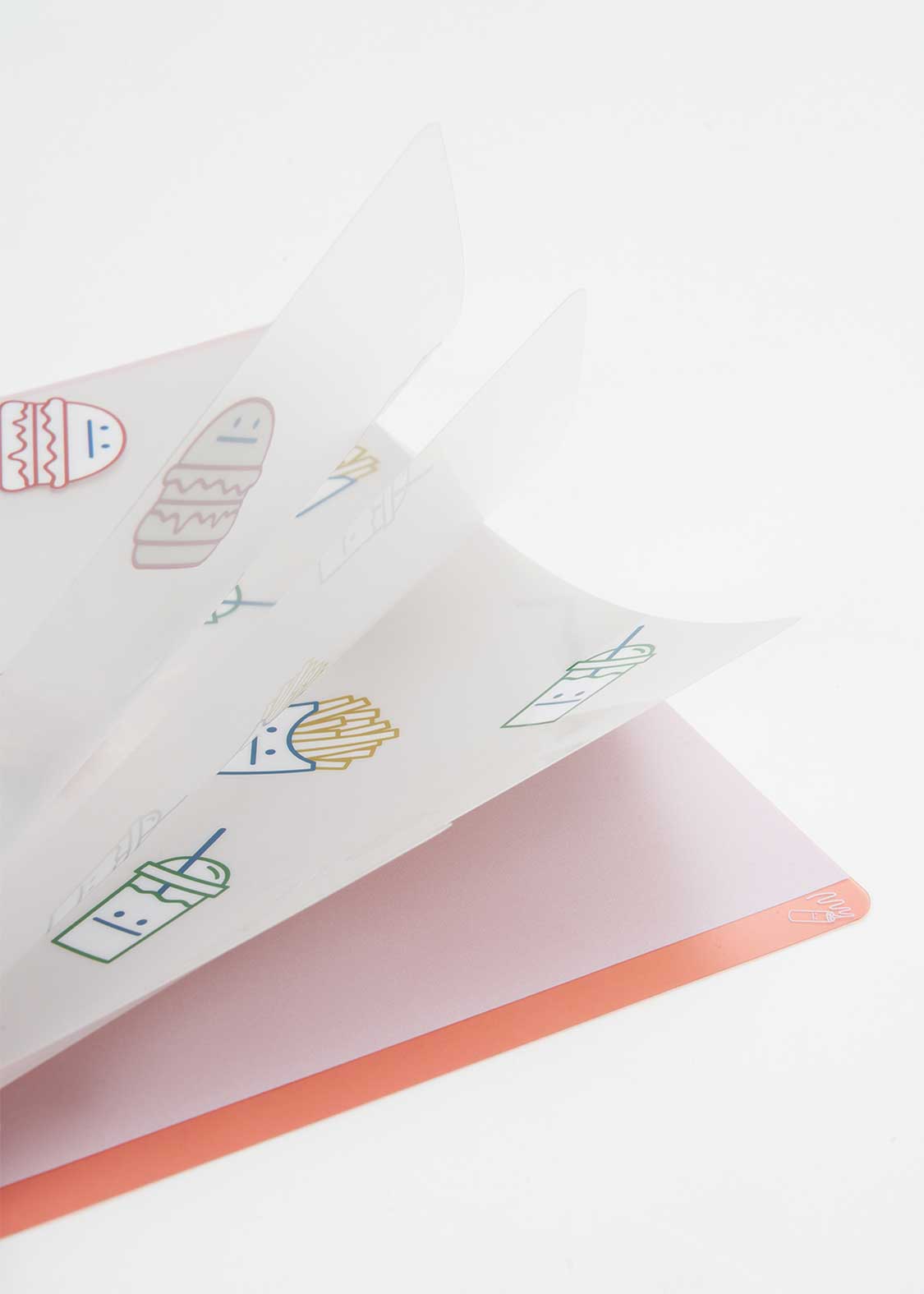 📦訂購 日本限定 graniph Beautiful Shadow A5 File 三層袋透明文件夾 