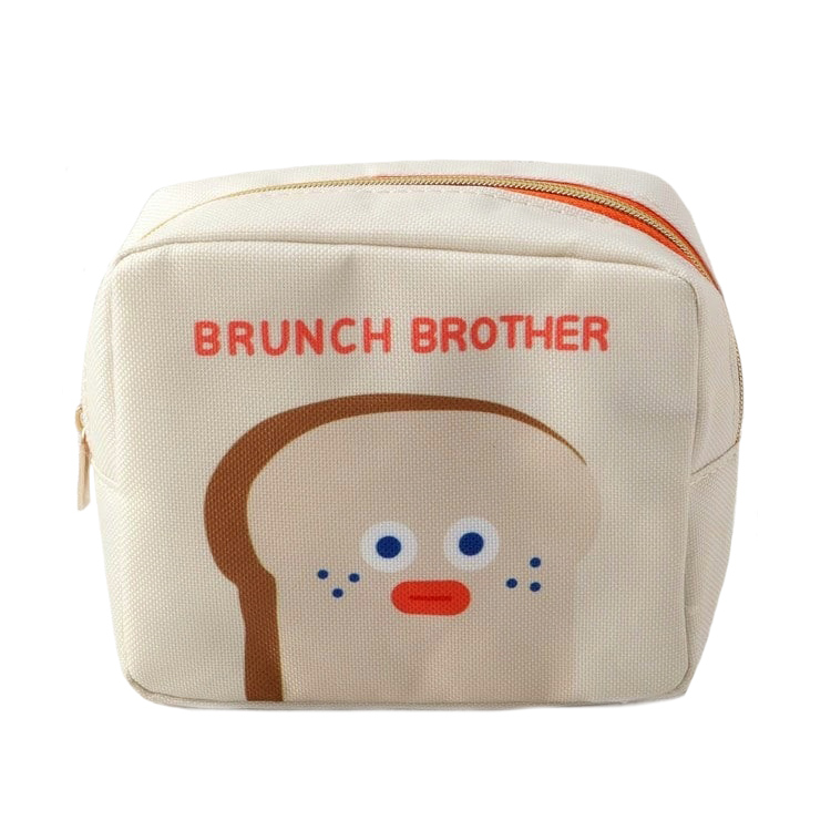 現貨｜Brunch Brother 早午餐兄弟 多士 日版 化妝袋 + 毛巾仔 套裝 (228290)