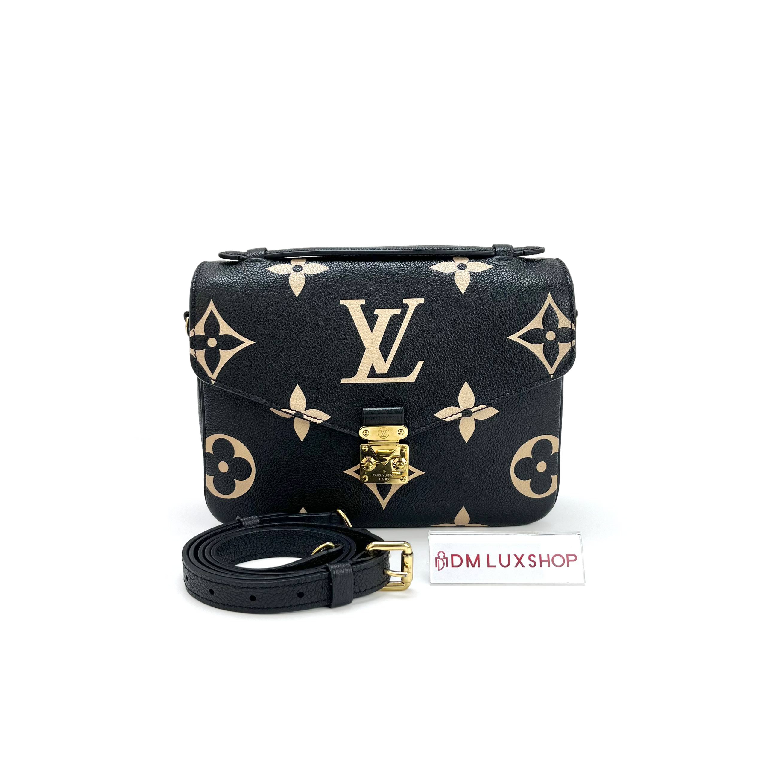 LV Bicolor Pochette Metis GHW
