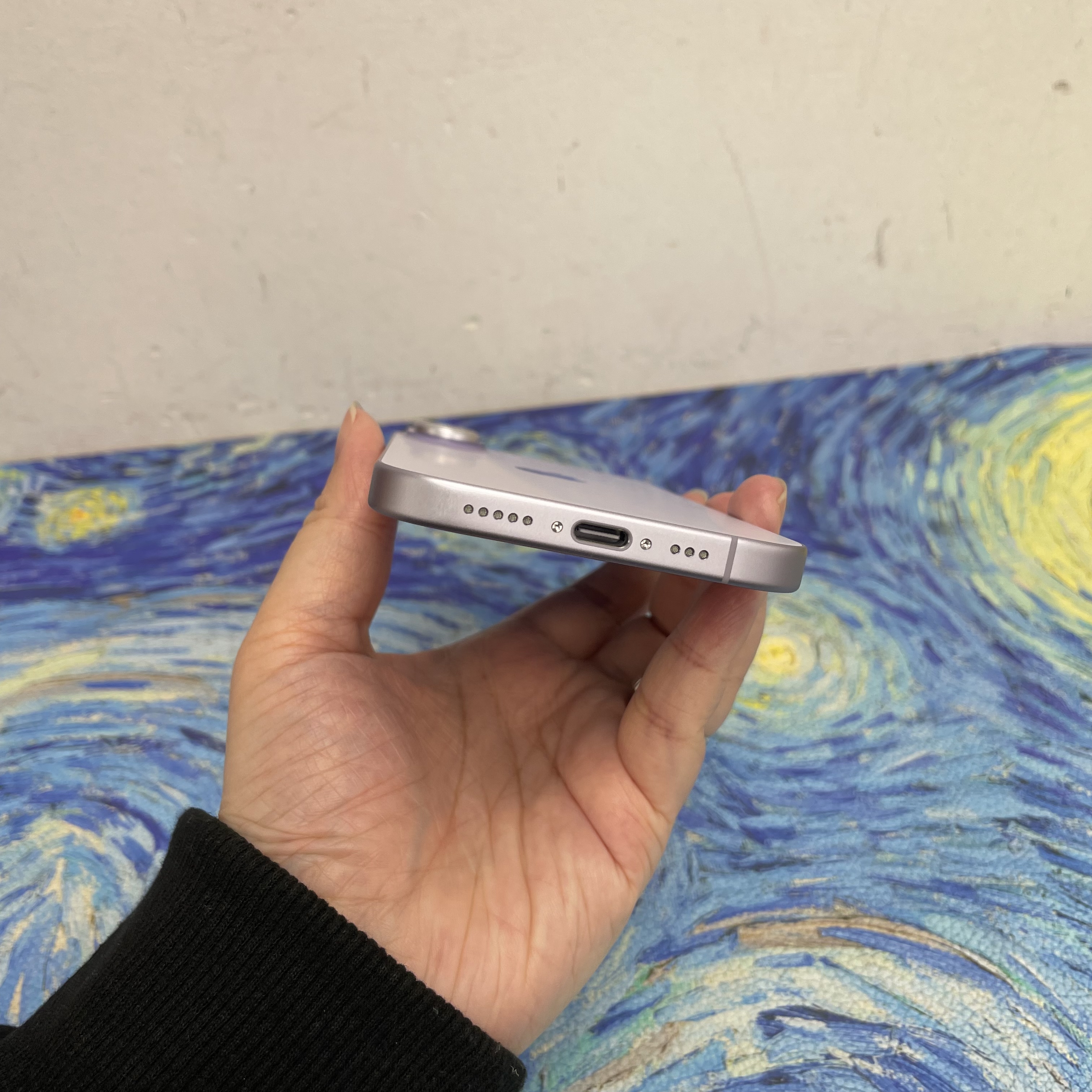 *6176 17 完美機 256GB 電100 紫色 purple