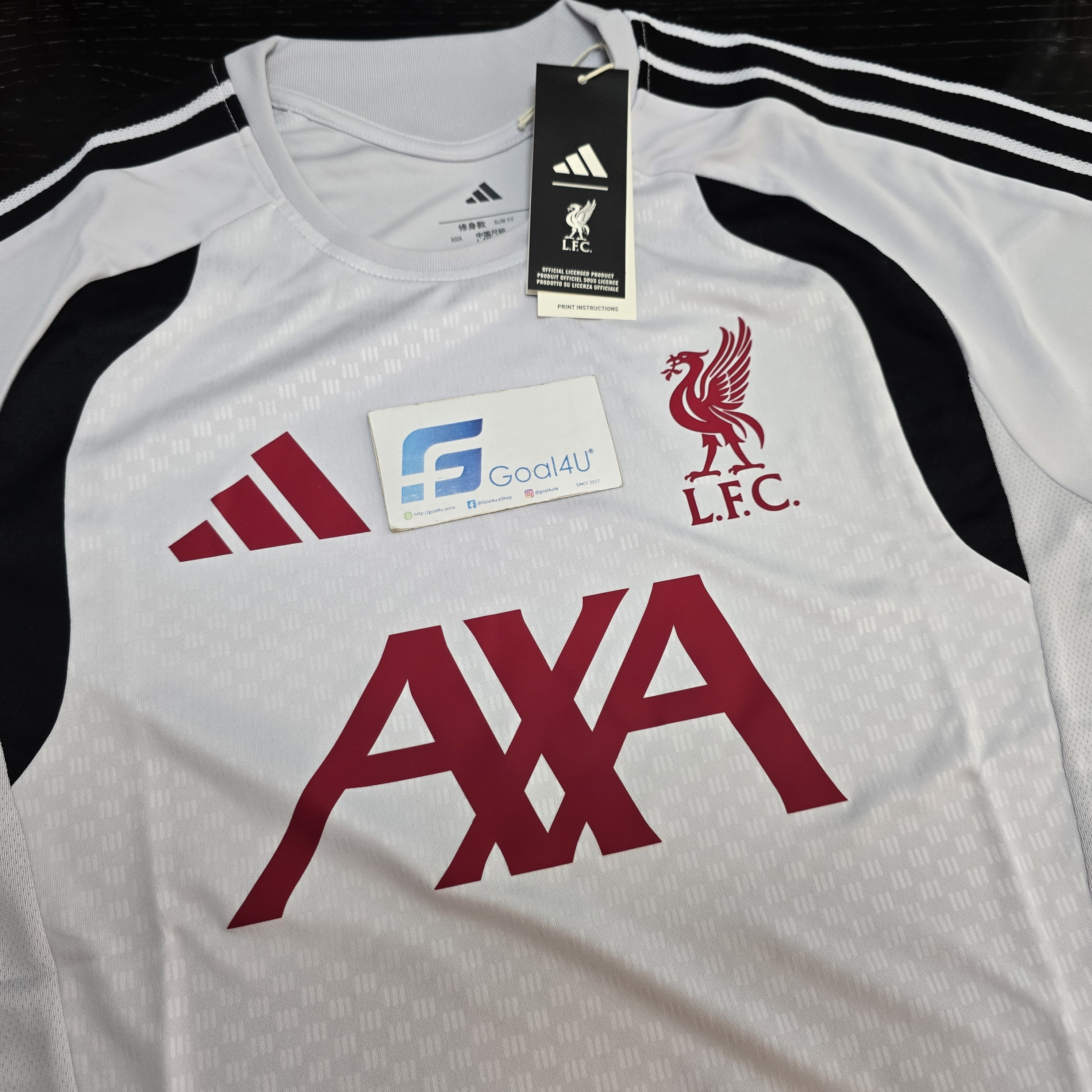 Adidas Liverpool 利物浦 2026-27 Tiro 白色訓練球衣 KB5772