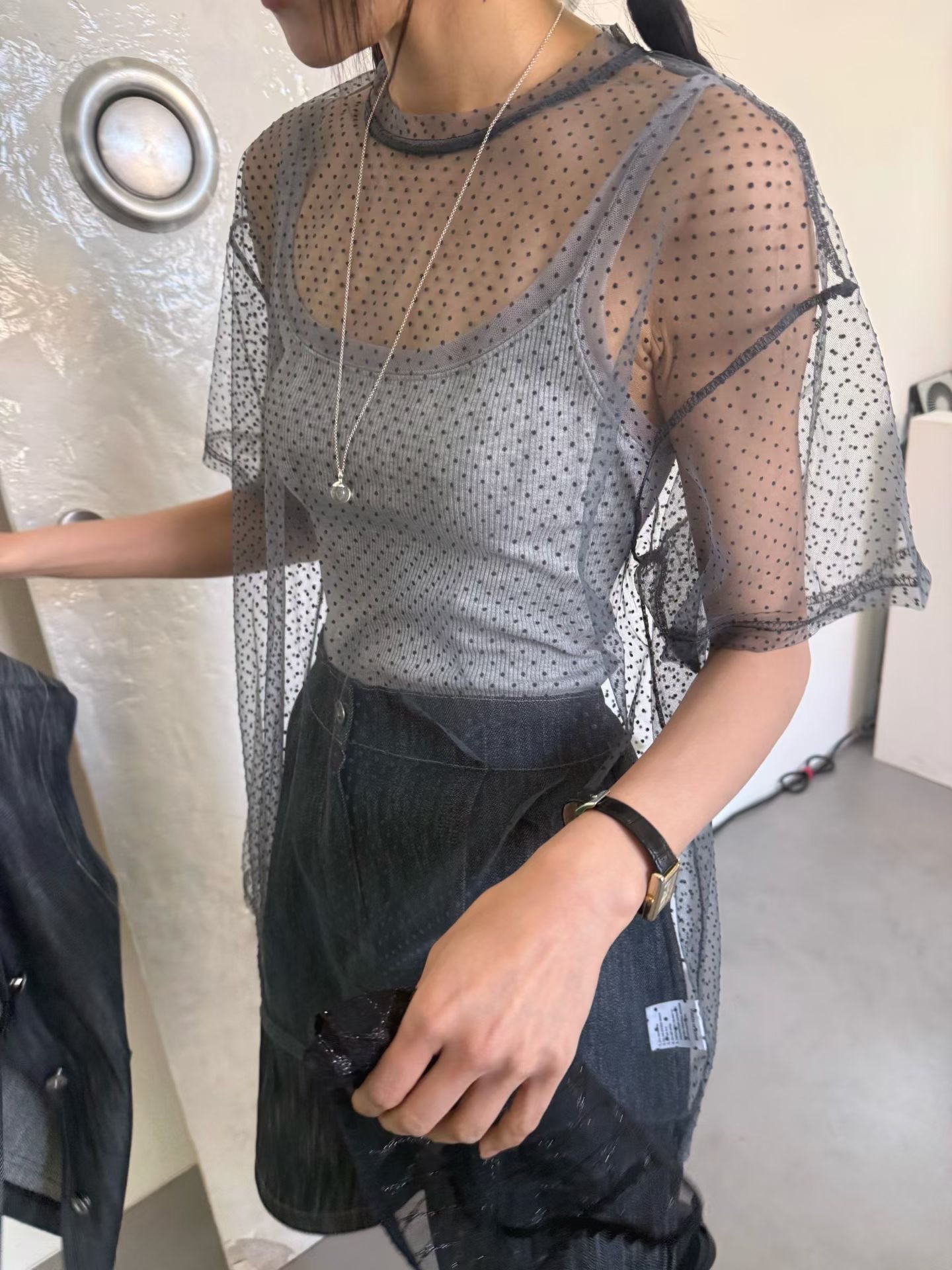 221418 點點紗Tee