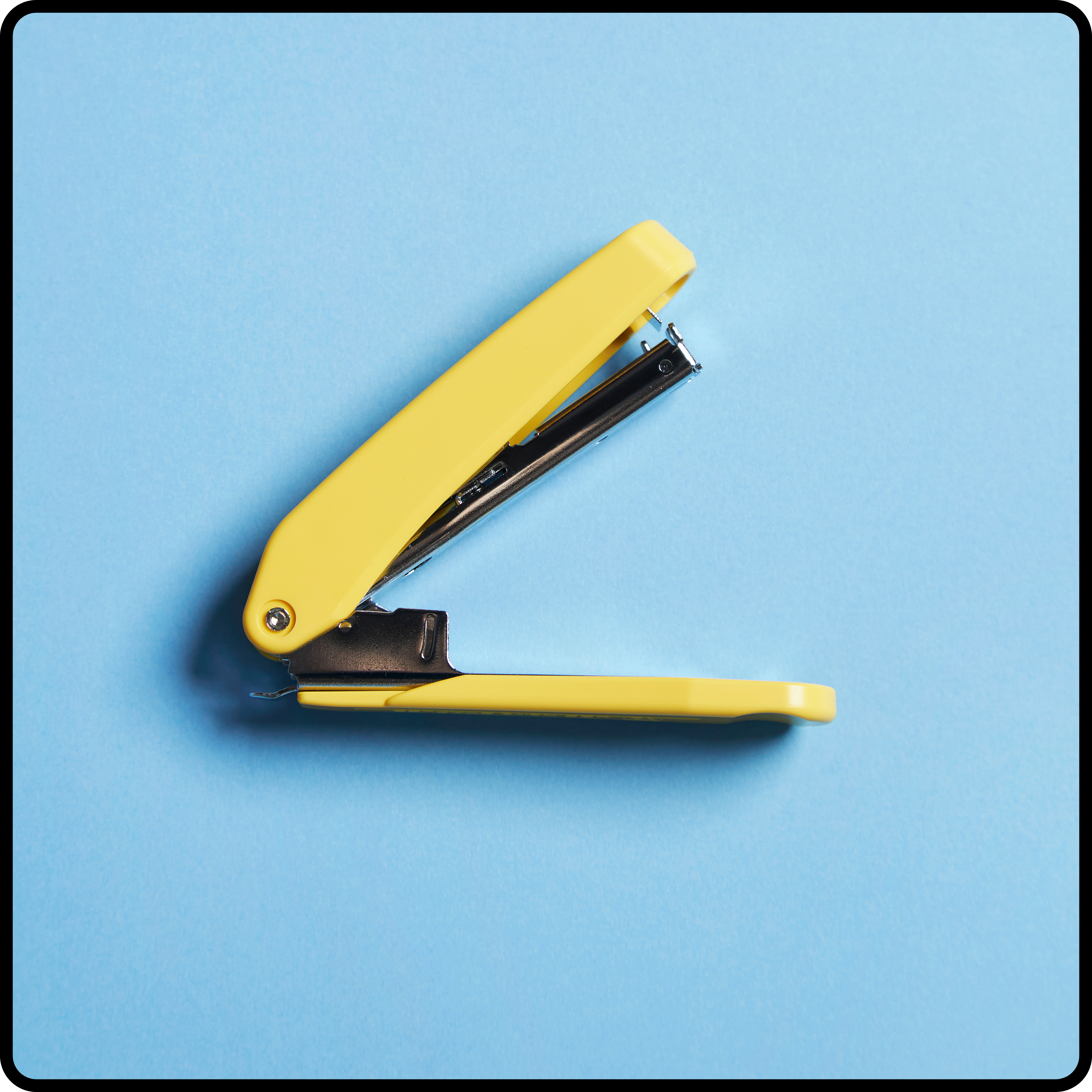 Pastel Banana Yellow Stapler