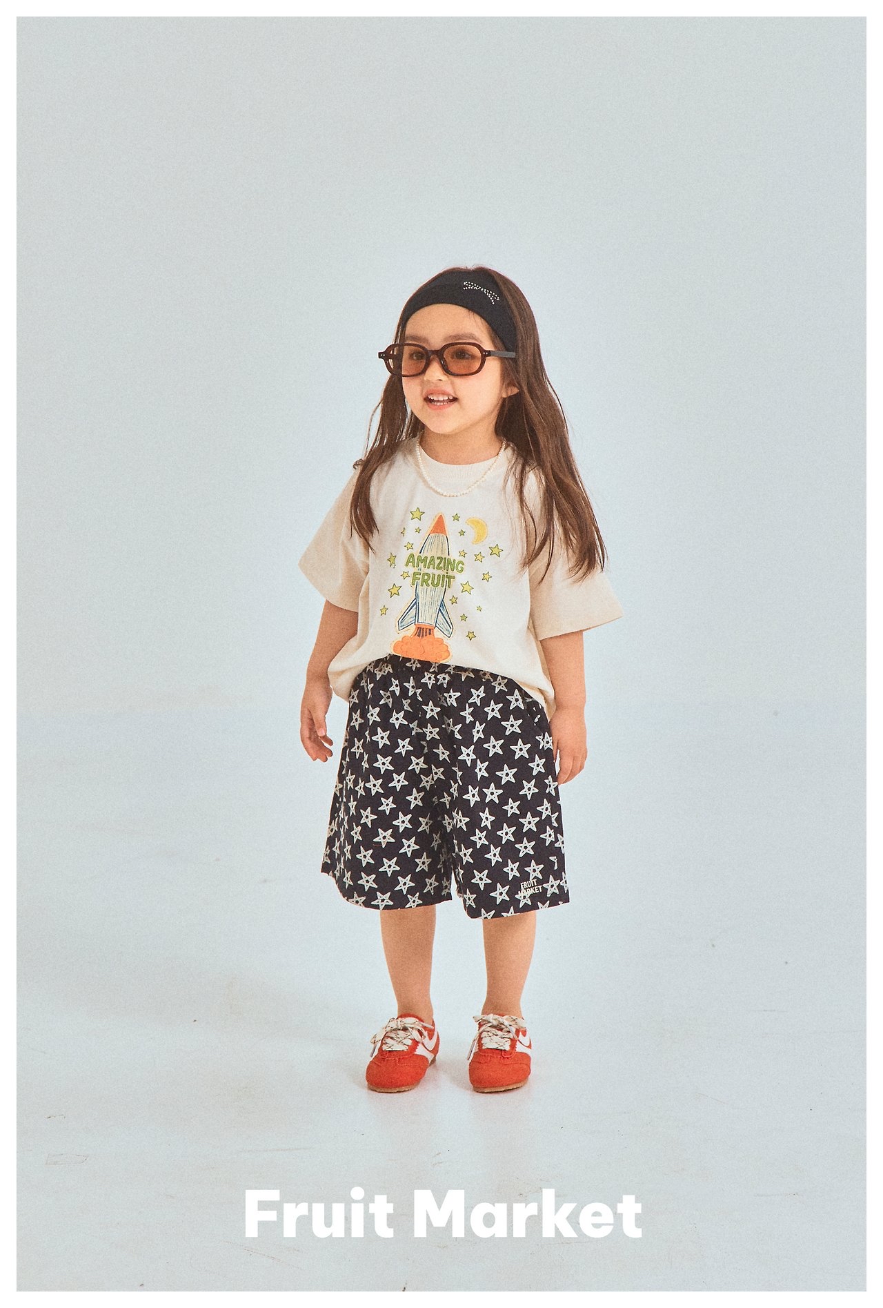 Fruit | Amazing T-shirt (Black/Ivory M100-110/L(110-120)