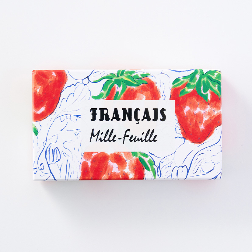 四月連線貨品 - 日本Francais 季節限定苺果/檸檬千層酥 5入