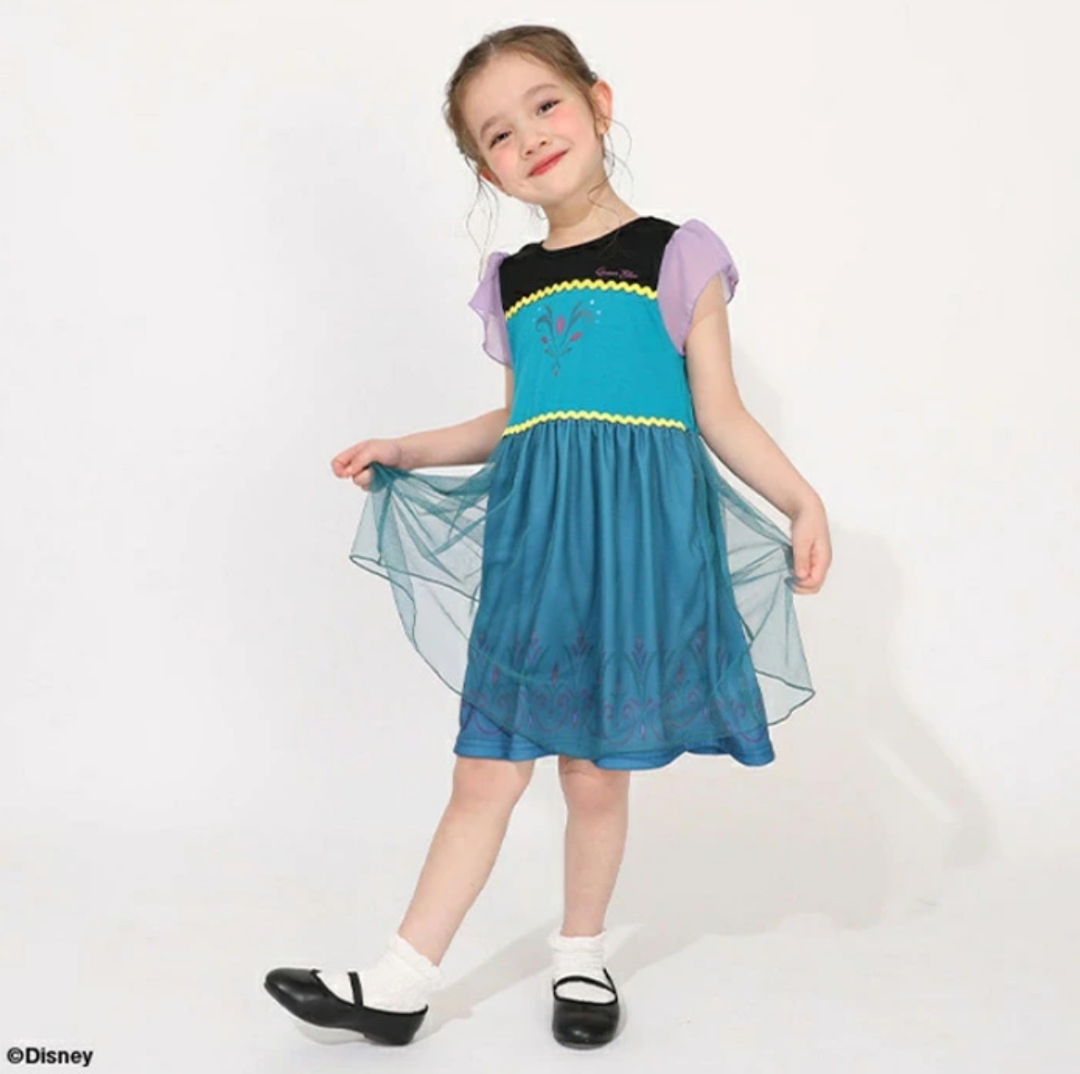 🇯🇵預訂 日本直送🇯🇵Babydoll x Disney公主系列八色公主造型短袖連身裙