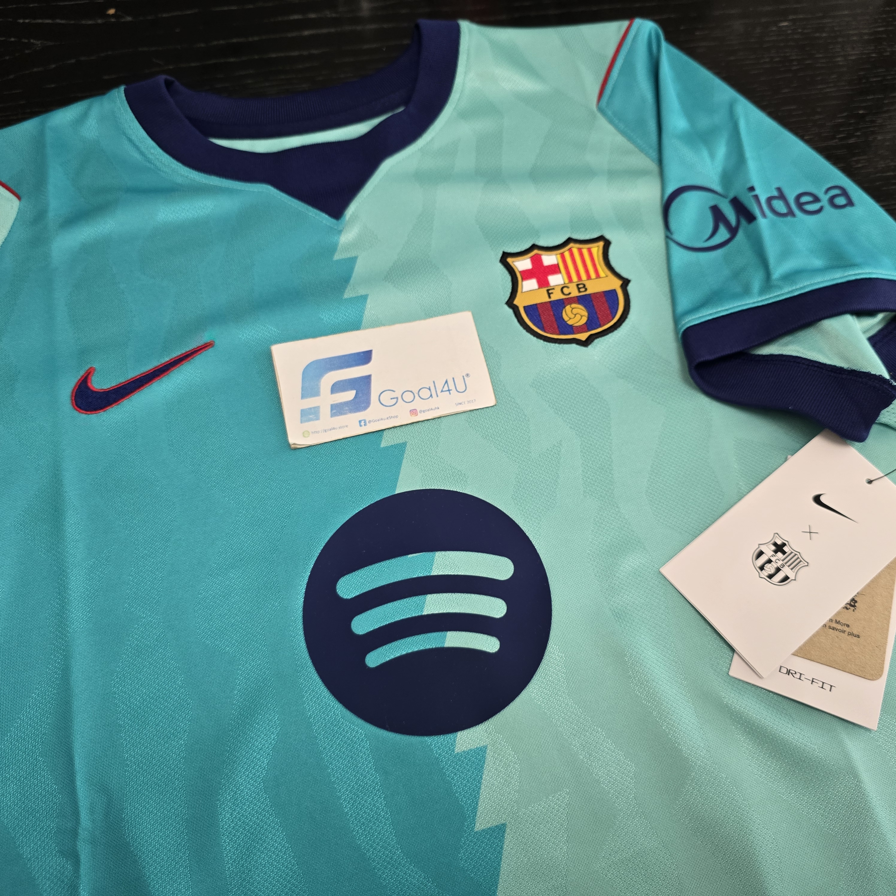 Nike Barcelona 巴塞羅拿 2026-27 三客女裝球迷版球衣 (可加印字章) 
