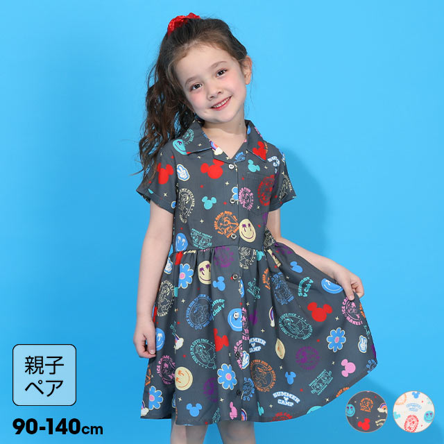 🆕【⭐訂購⭐】 🇯🇵日本直送 🌀#Disney 夏日度假❣️ #親子裝❣️速乾抗皺 連身裙［2款選］🌀 [ELDA-0204][260522]