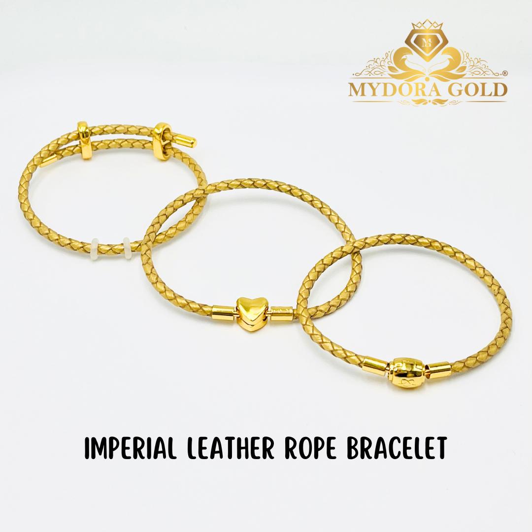 MYDORA Imperial Leather Rope Bracelet