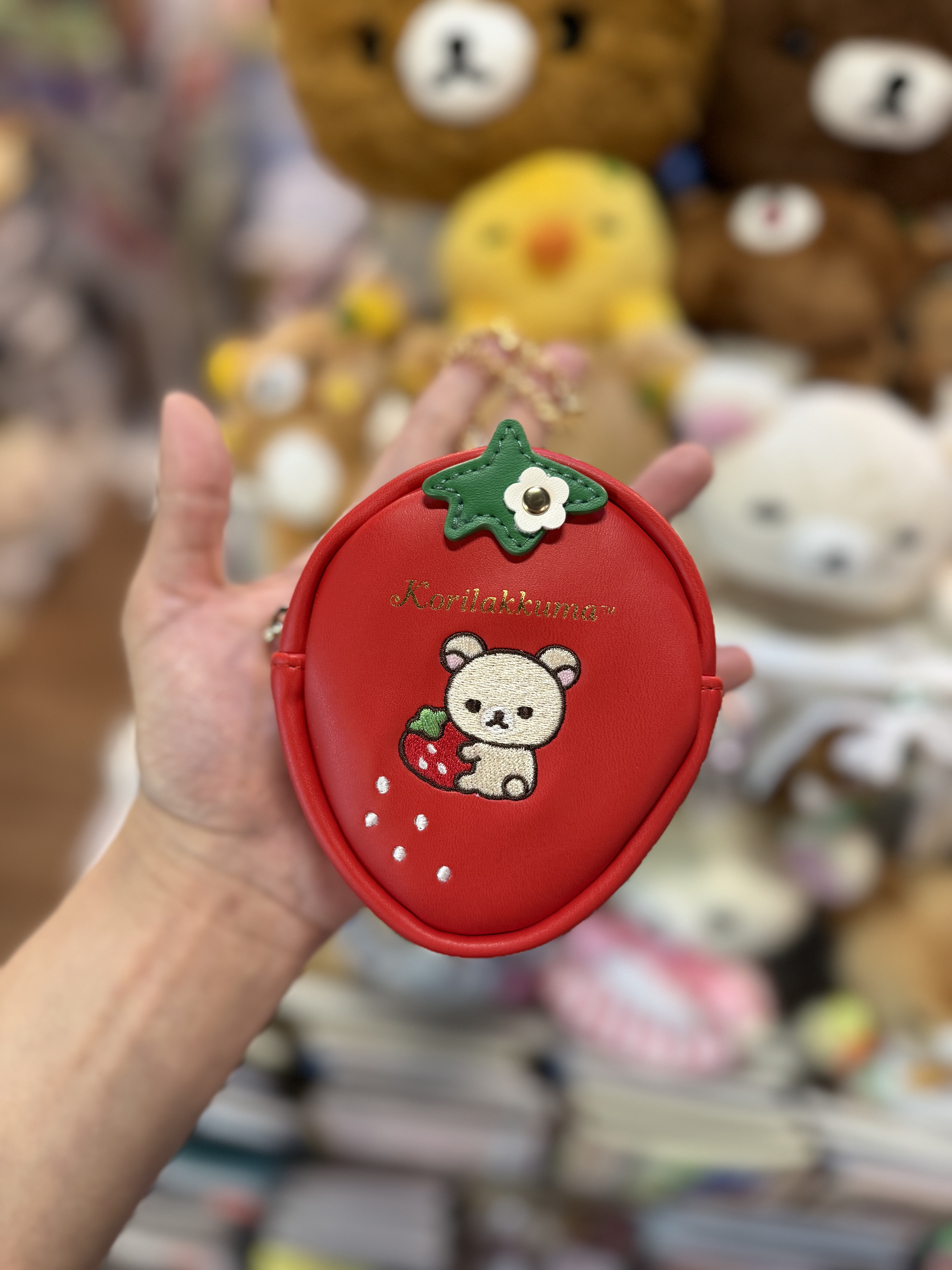 《現貨》全新士多啤梨大使小白熊10週年紀念限定士多啤梨型散紙包