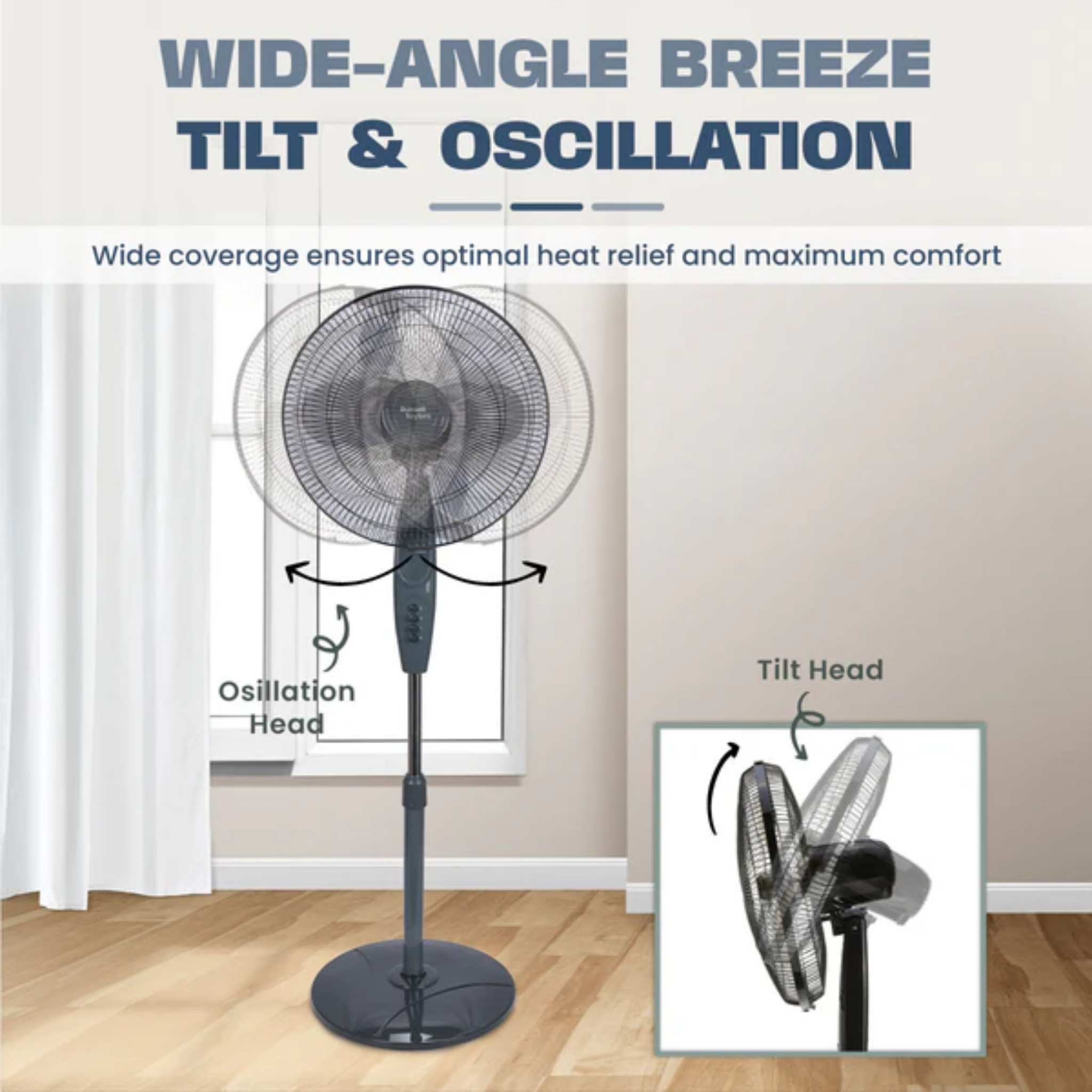 Russell Taylors 16" Stand Fan (SF1)