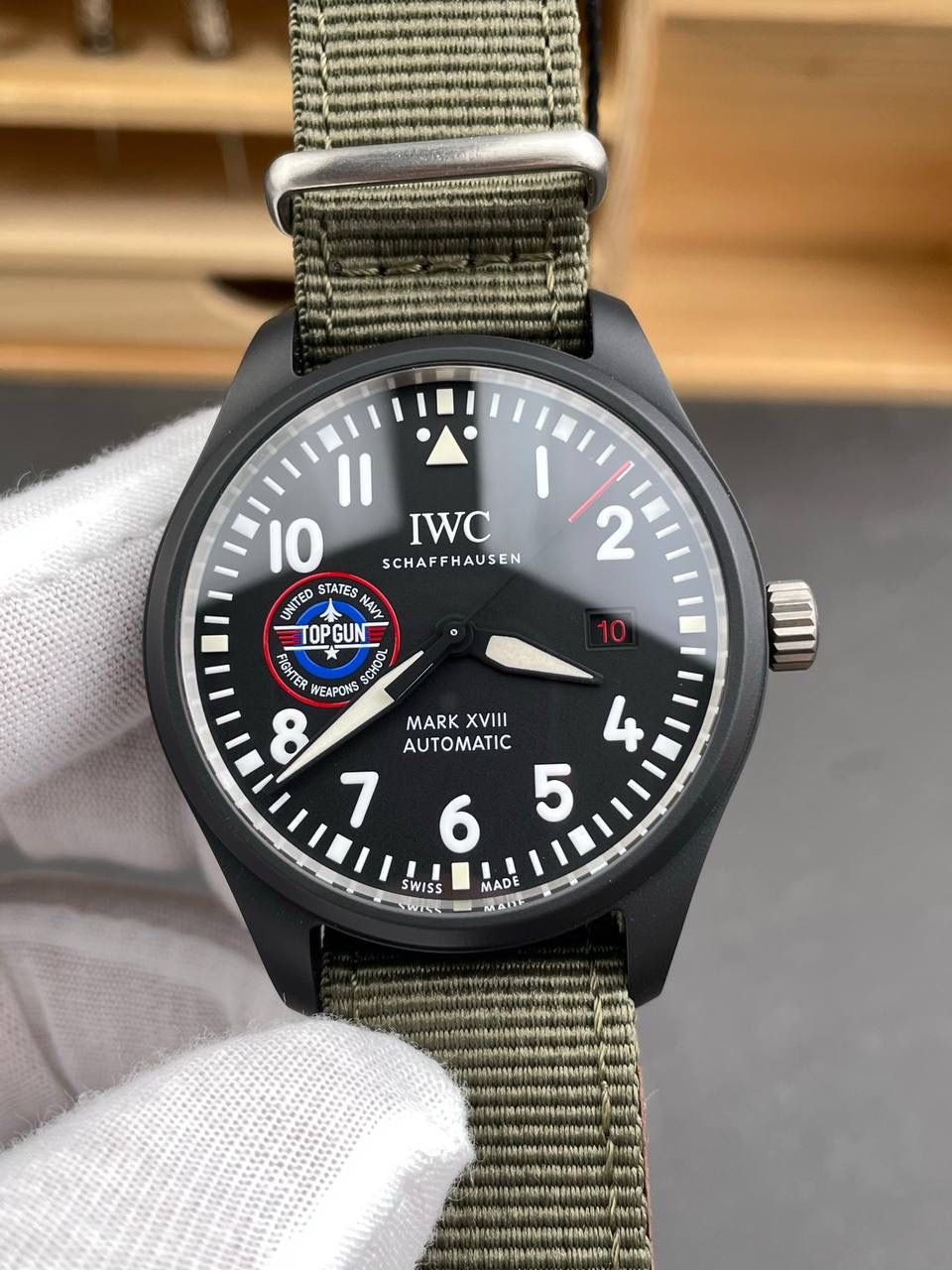 IWC 马克十八 TOP GUN海军空战腕表/41mm/2892机✔️